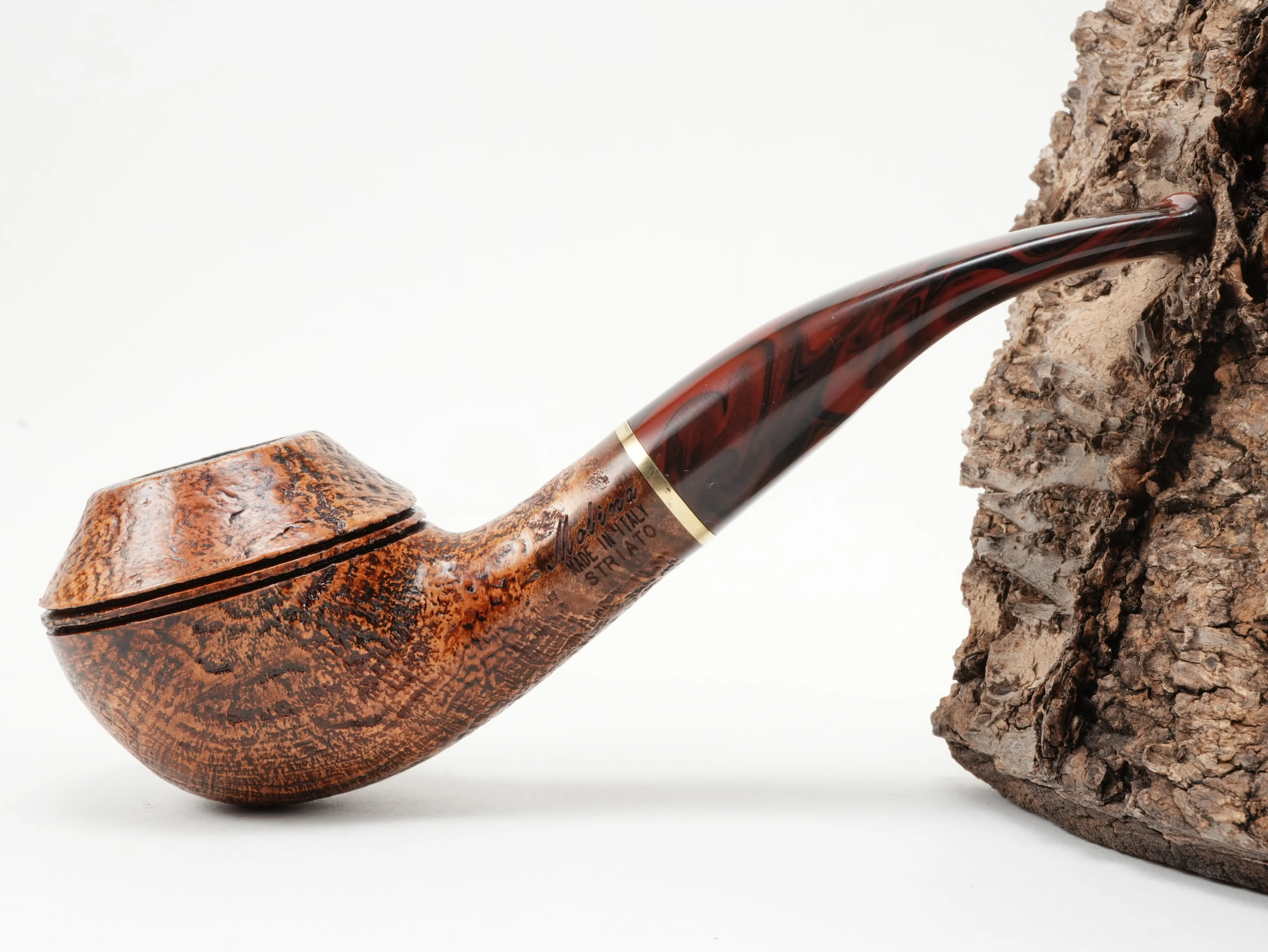 Molina Striato Pfeife sand braun 6 – Produktbild 2
