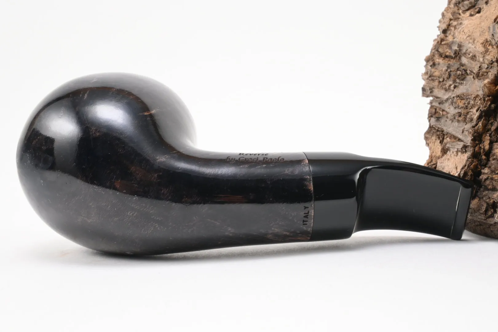Talamona Reverse Calabash Bent glatt dunkel – Produktbild 7