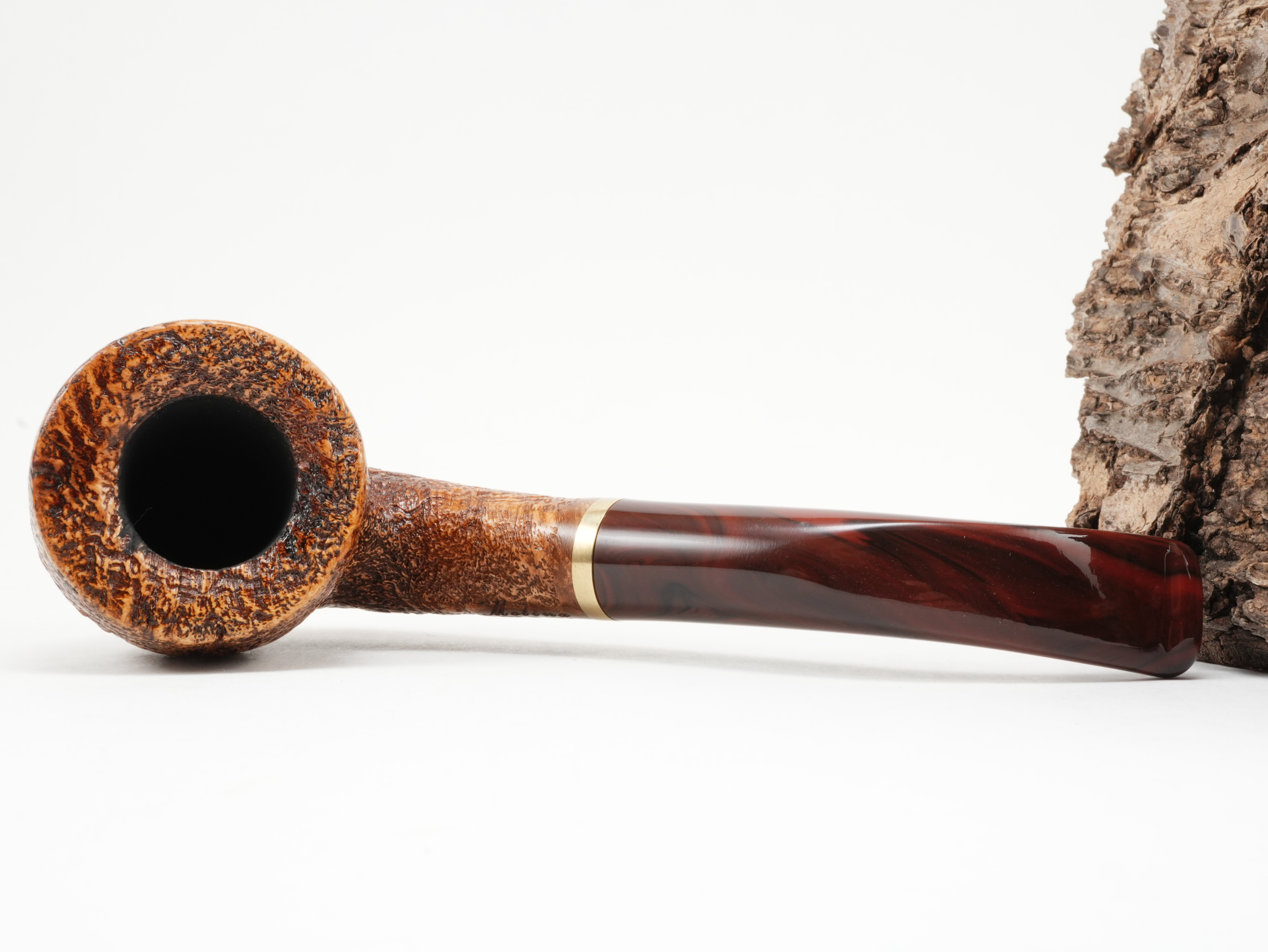 Molina Striato Pfeife sand braun 12