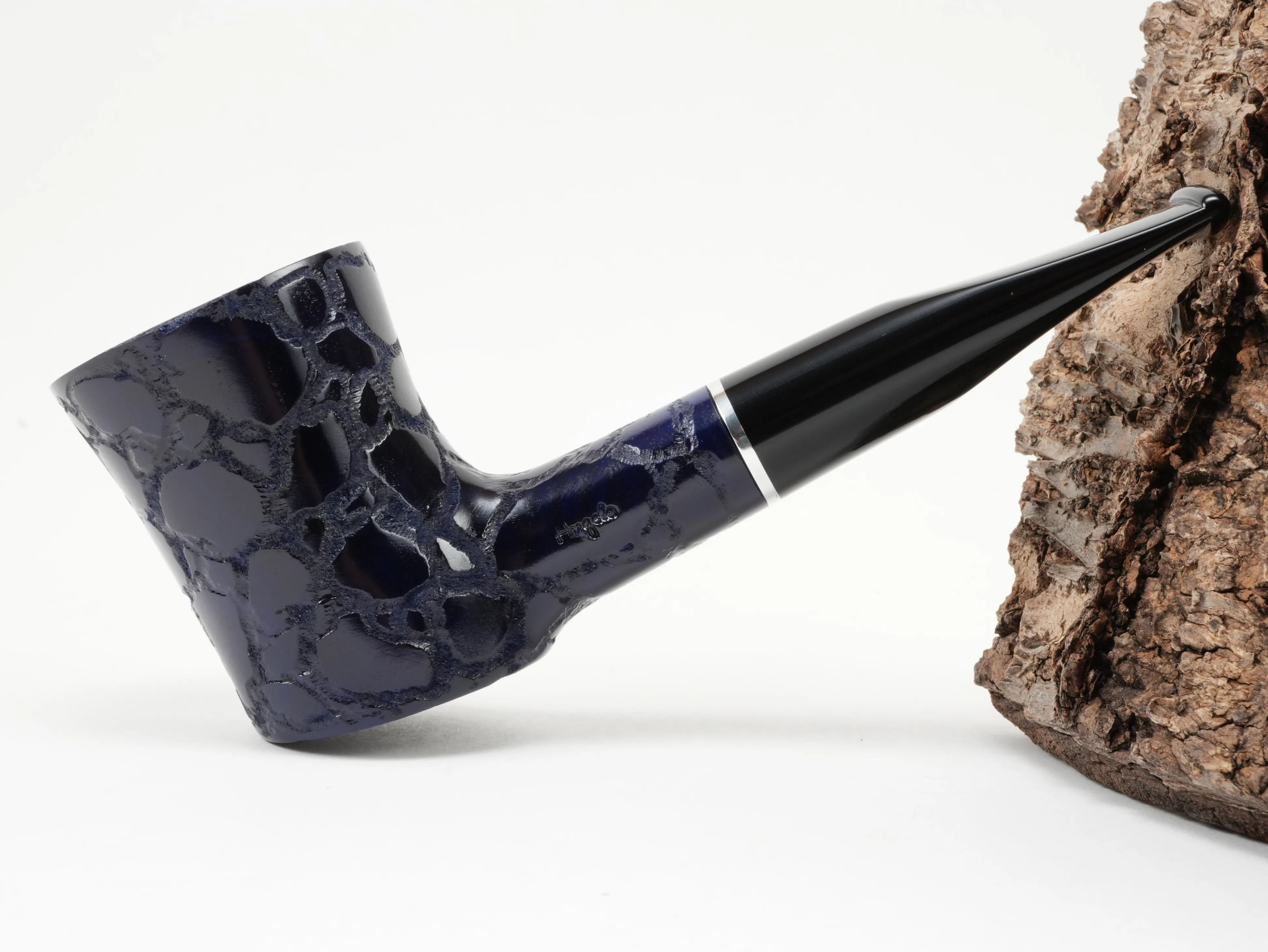 Angelo Pfeife blau rustiziert 300610 – Produktbild 2