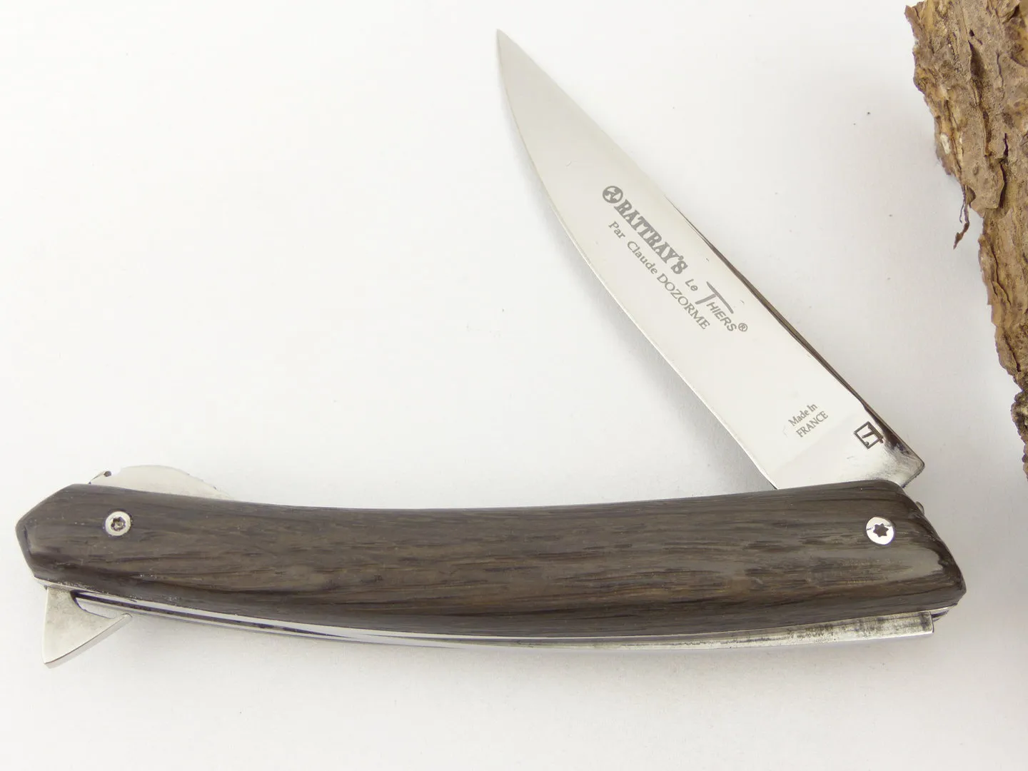 Rattray's Messer Le Thiers Verrou Bog Oak – Produktbild 2