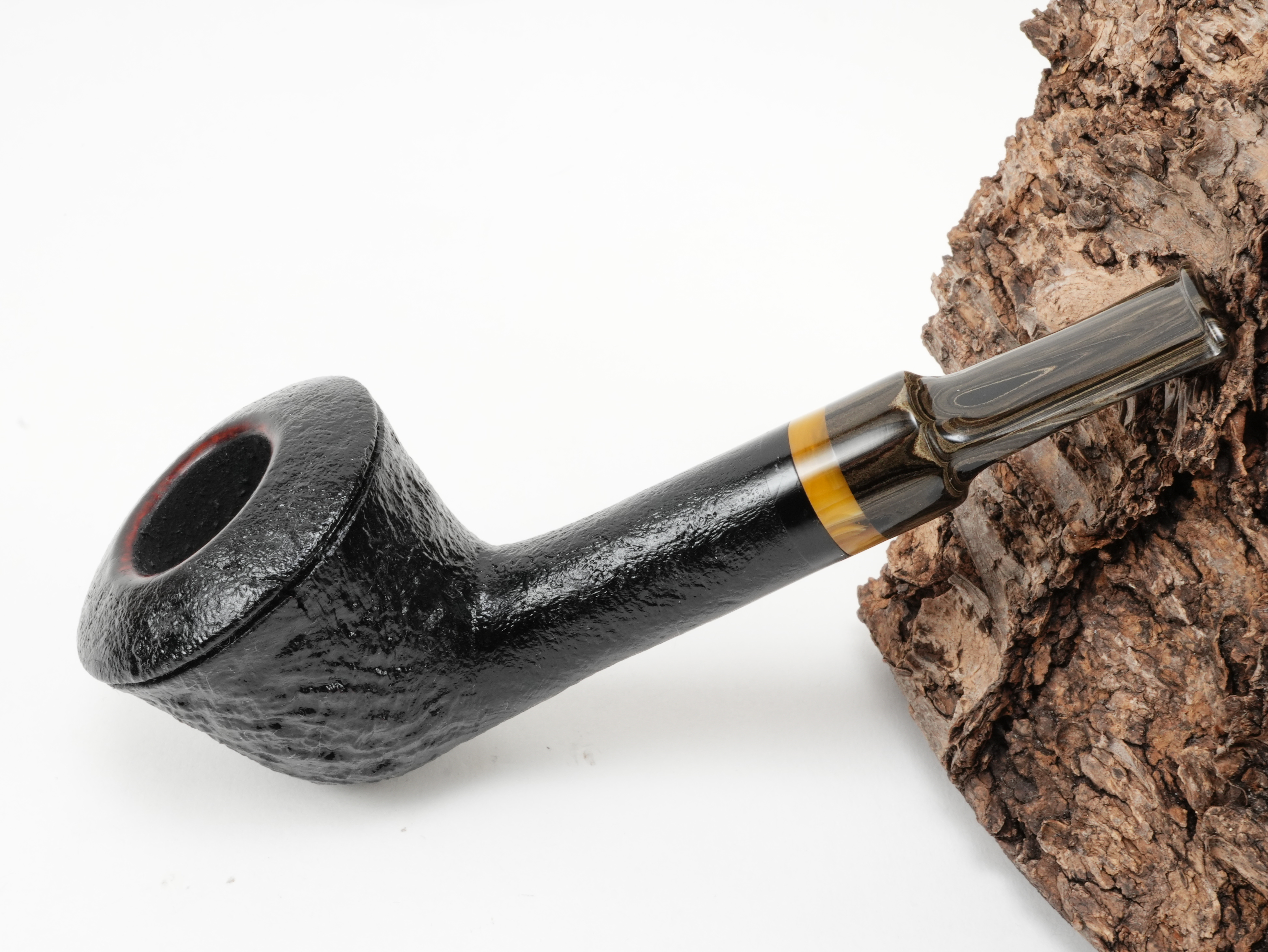Bonsai Pipes Pfeife #17 sand schwarz 9mm Filter