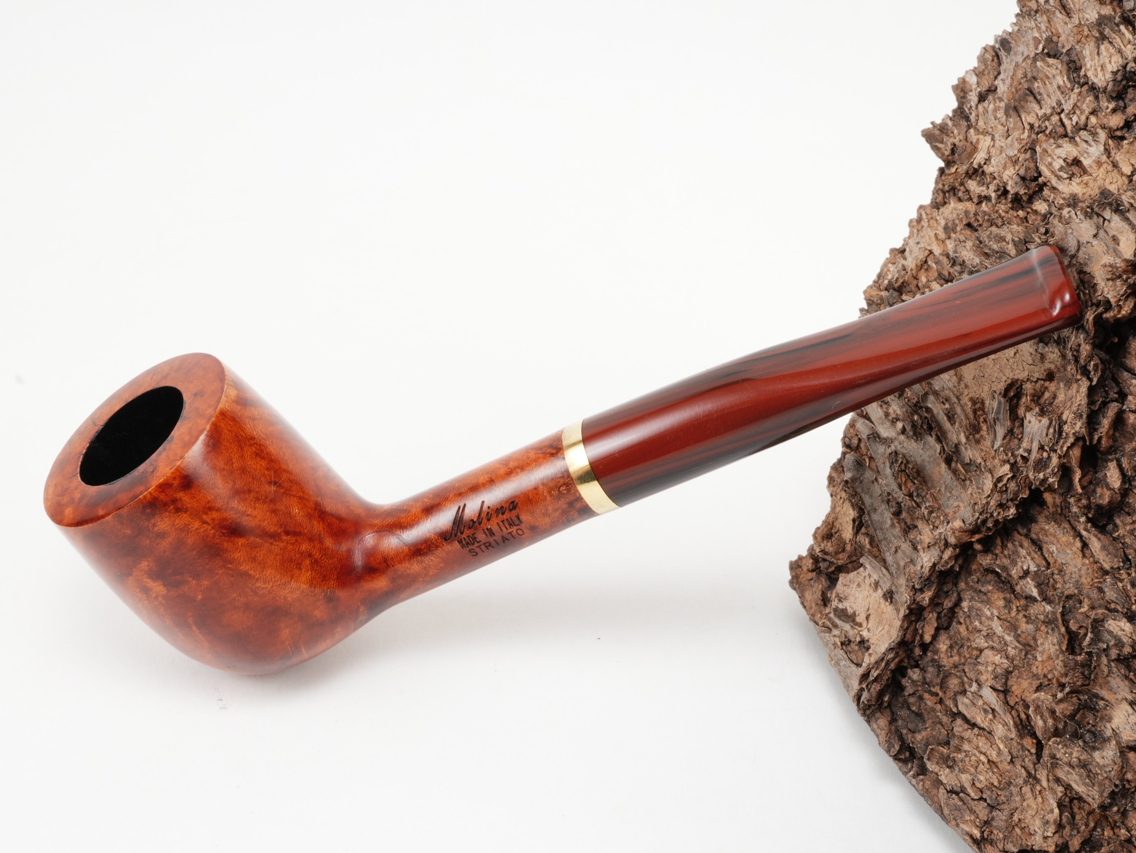 Pfeife Molina Striato Terracotta 1 Bild 1