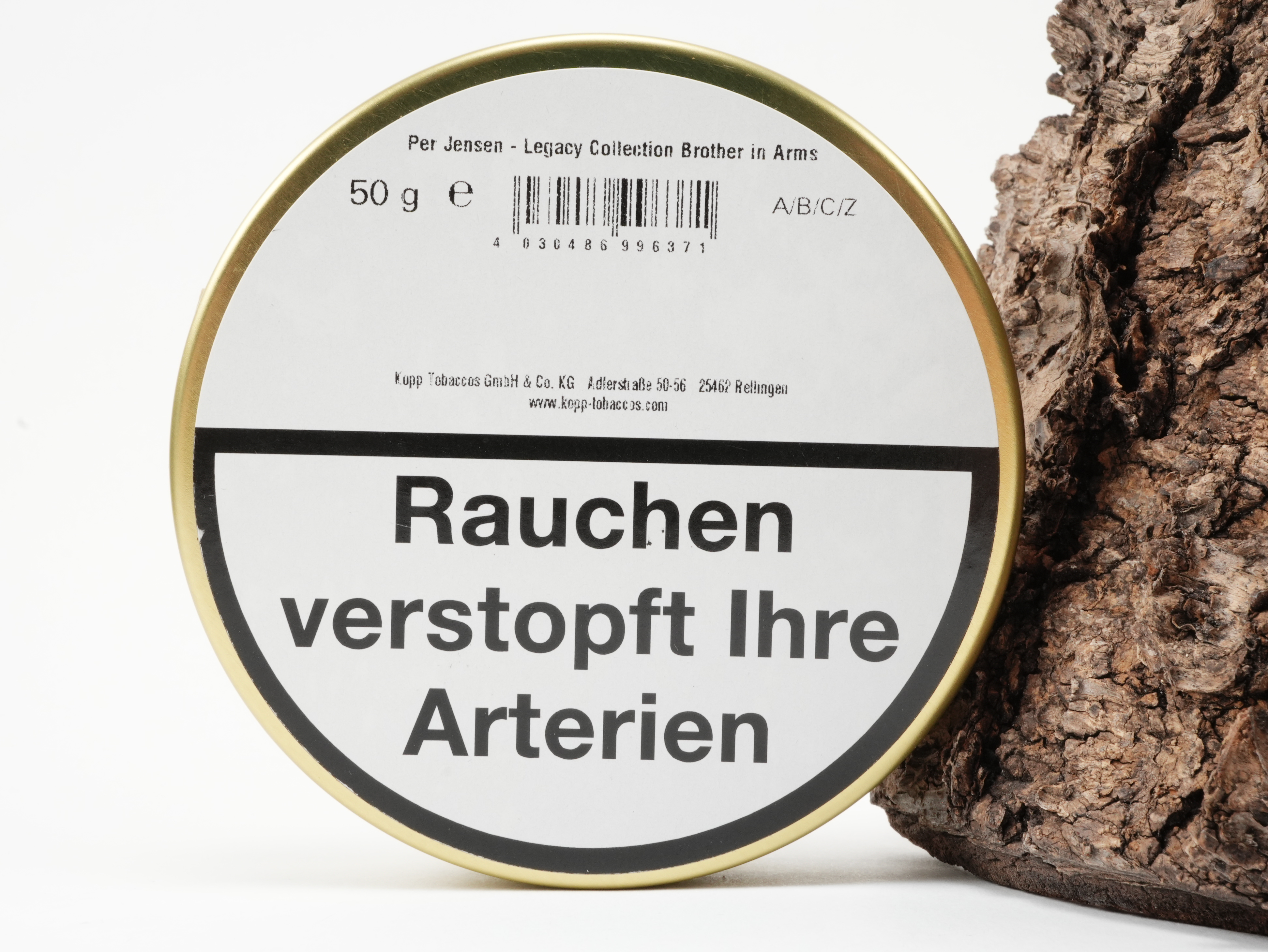 per jensen tobacco Per G. Jensen Tobacco Legacy Collection Brothers in Arms 50g per jensen tobacco Per G. Jensen Tobacco Legacy Collection Brothers in Arms 50g