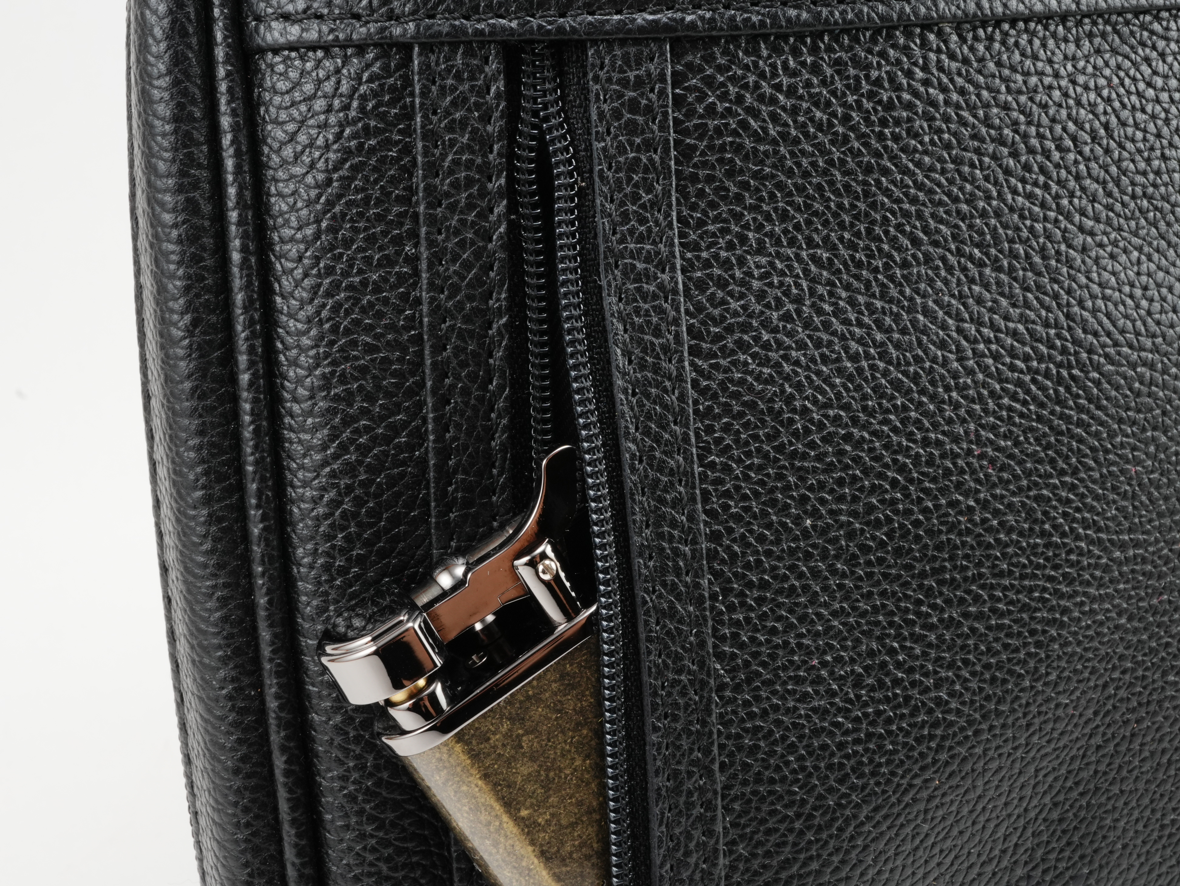 Guy Janot Pipe Bag Black 6037 Bild 14