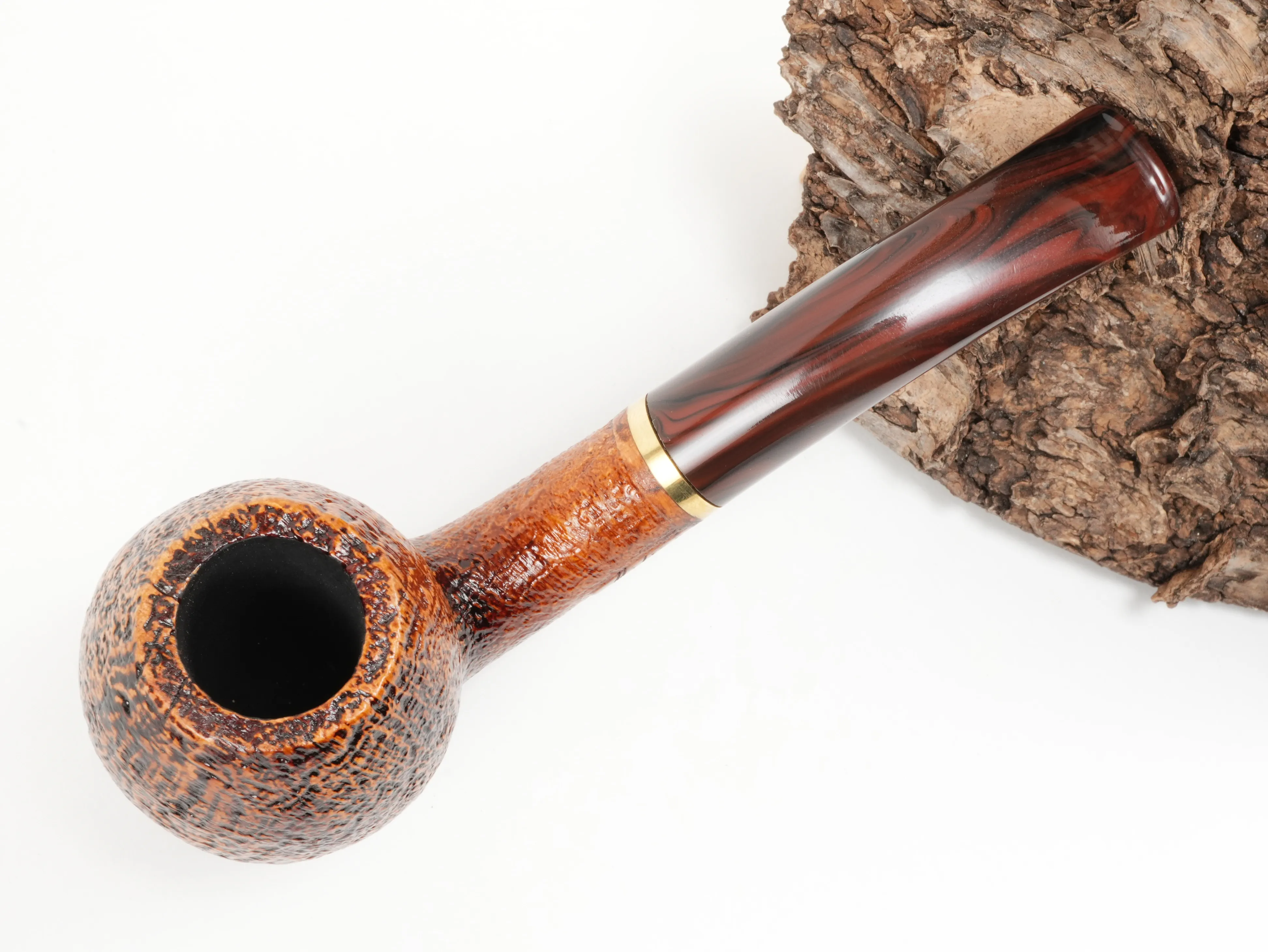 Molina Striato Pfeife sand braun 8 – Produktbild 3