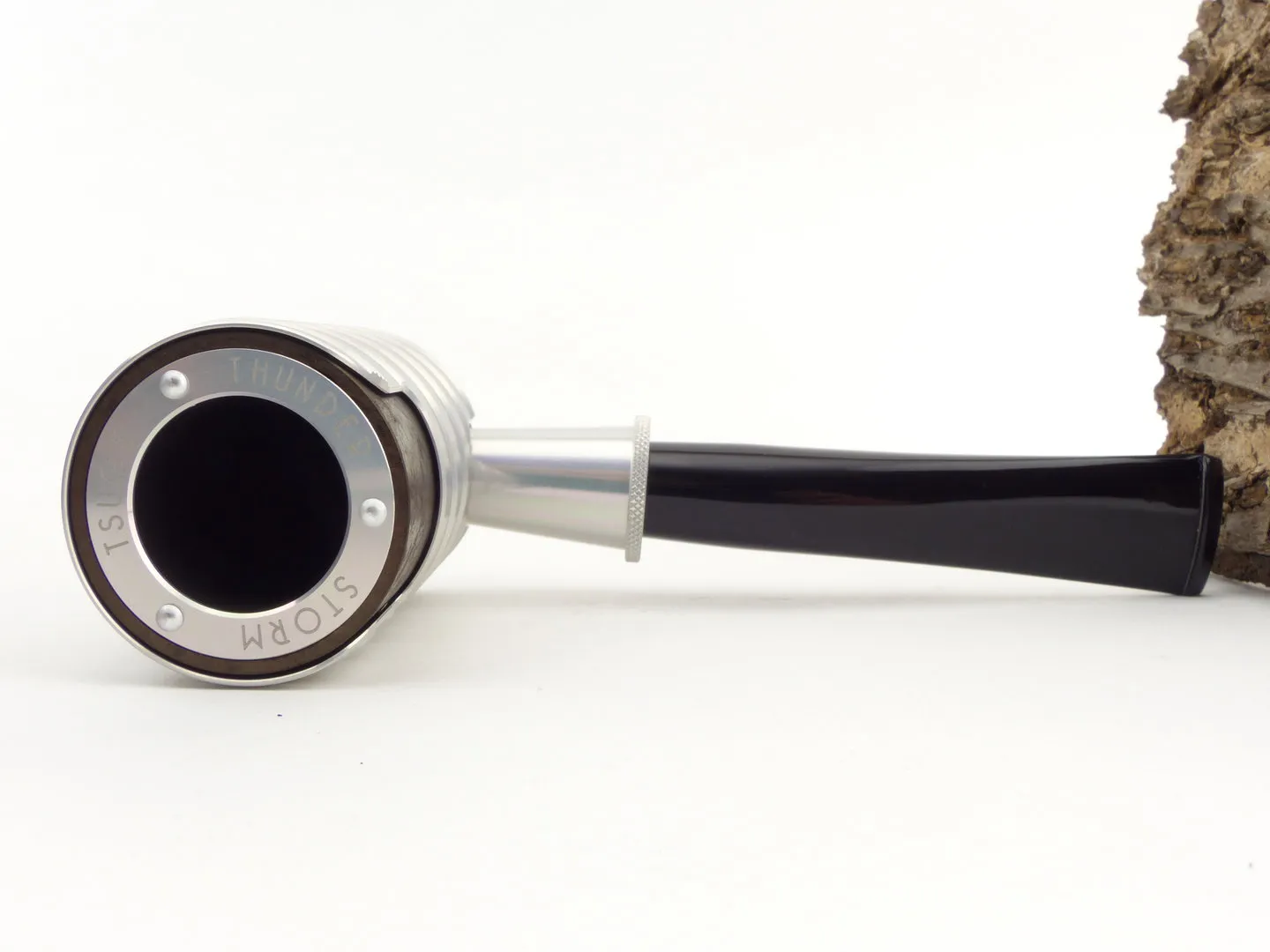 Tsuge Pfeife Thunderstorm silber Filter – Produktbild 7