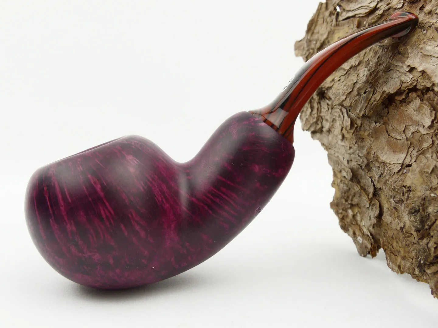 Chacom Reverse Calabash Pfeife violett – Produktbild 2