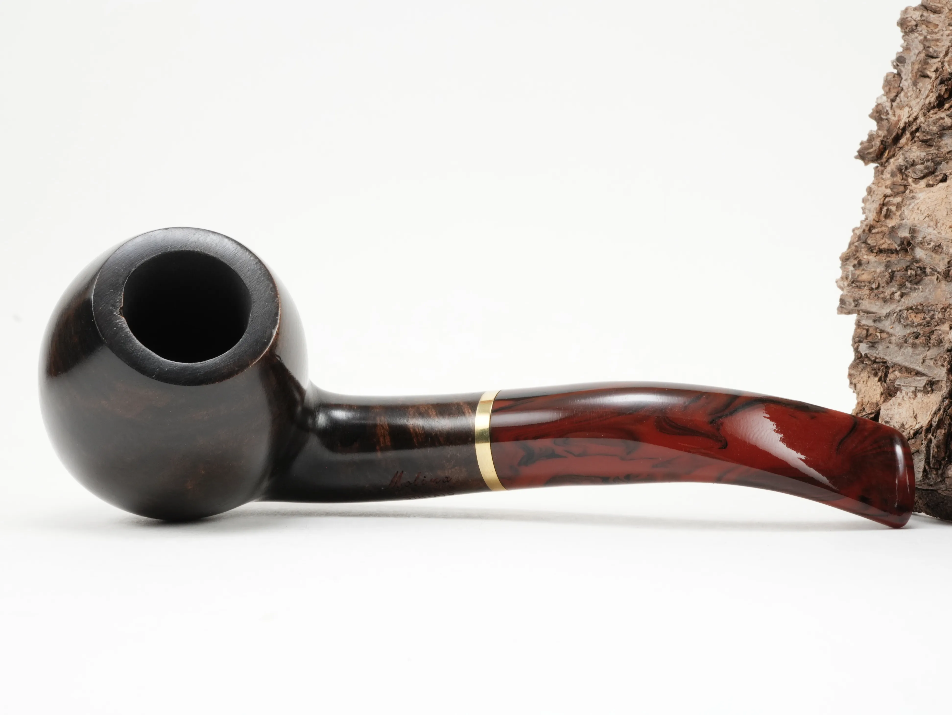 Molina Striato Pfeife dunkelbraun 8 – Produktbild 6