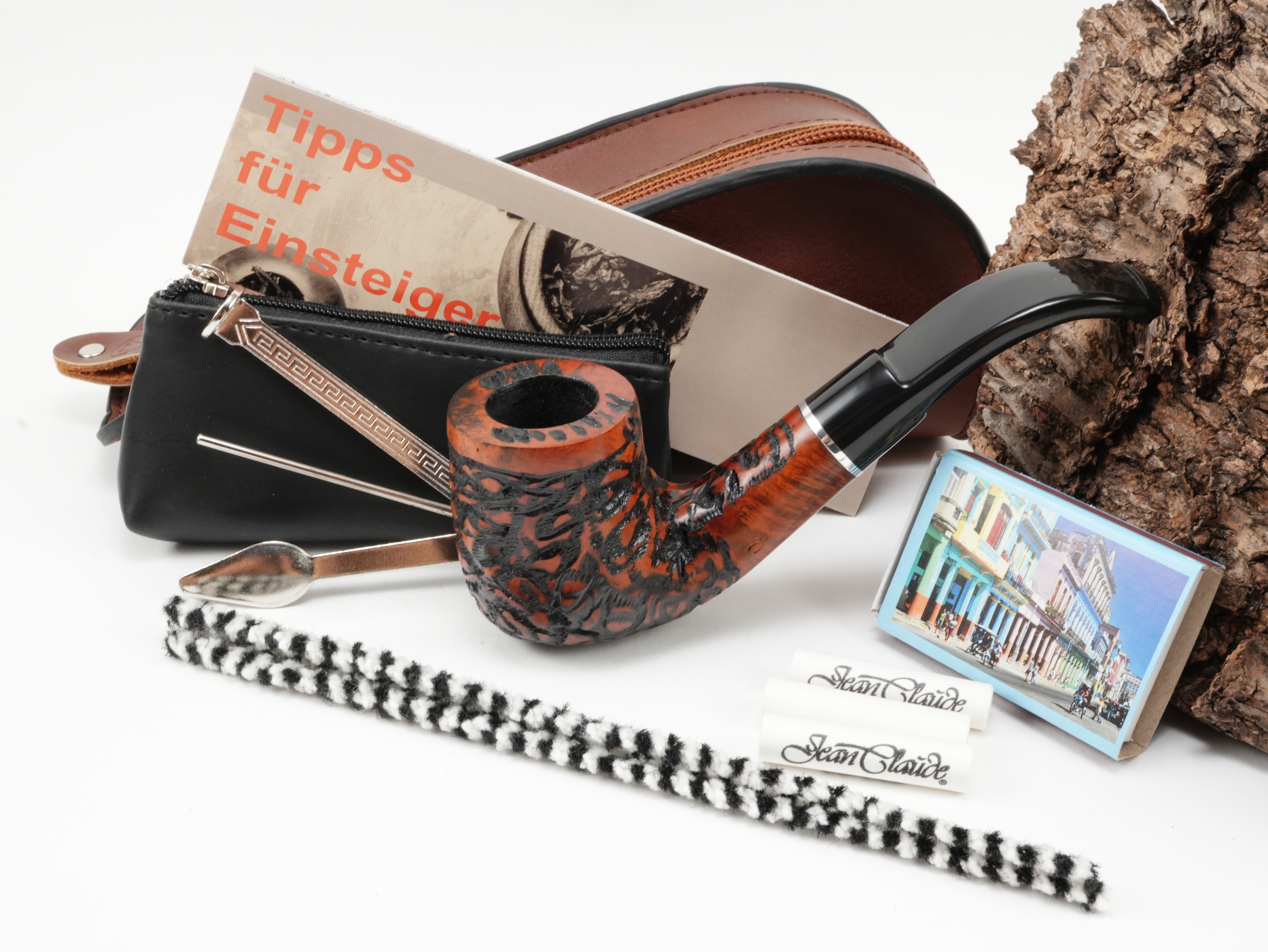 Jean Claude Pfeifen Einsteiger Set mit Tasche 409132