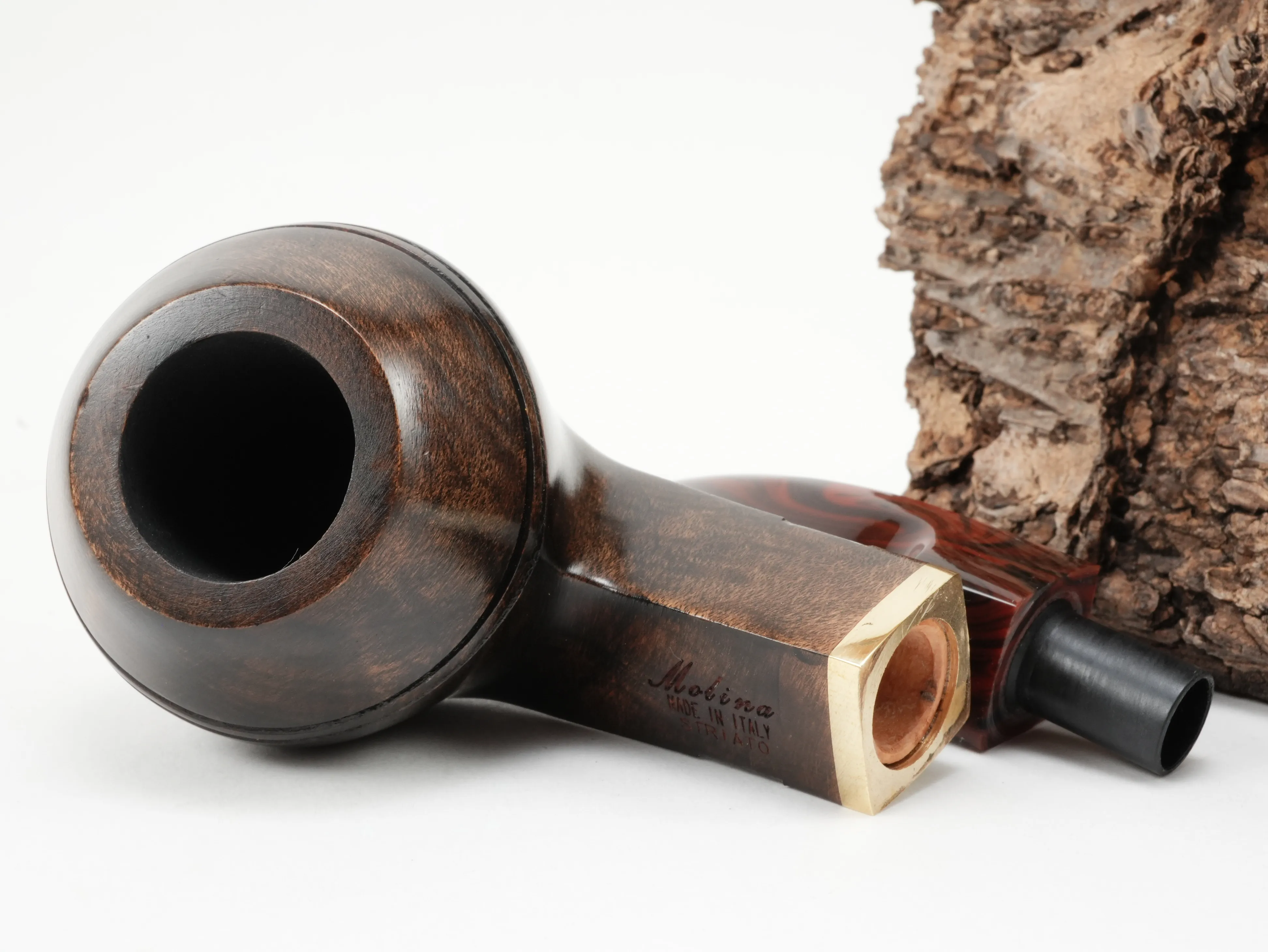 Molina Striato Pfeife dunkelbraun 5 – Produktbild 8