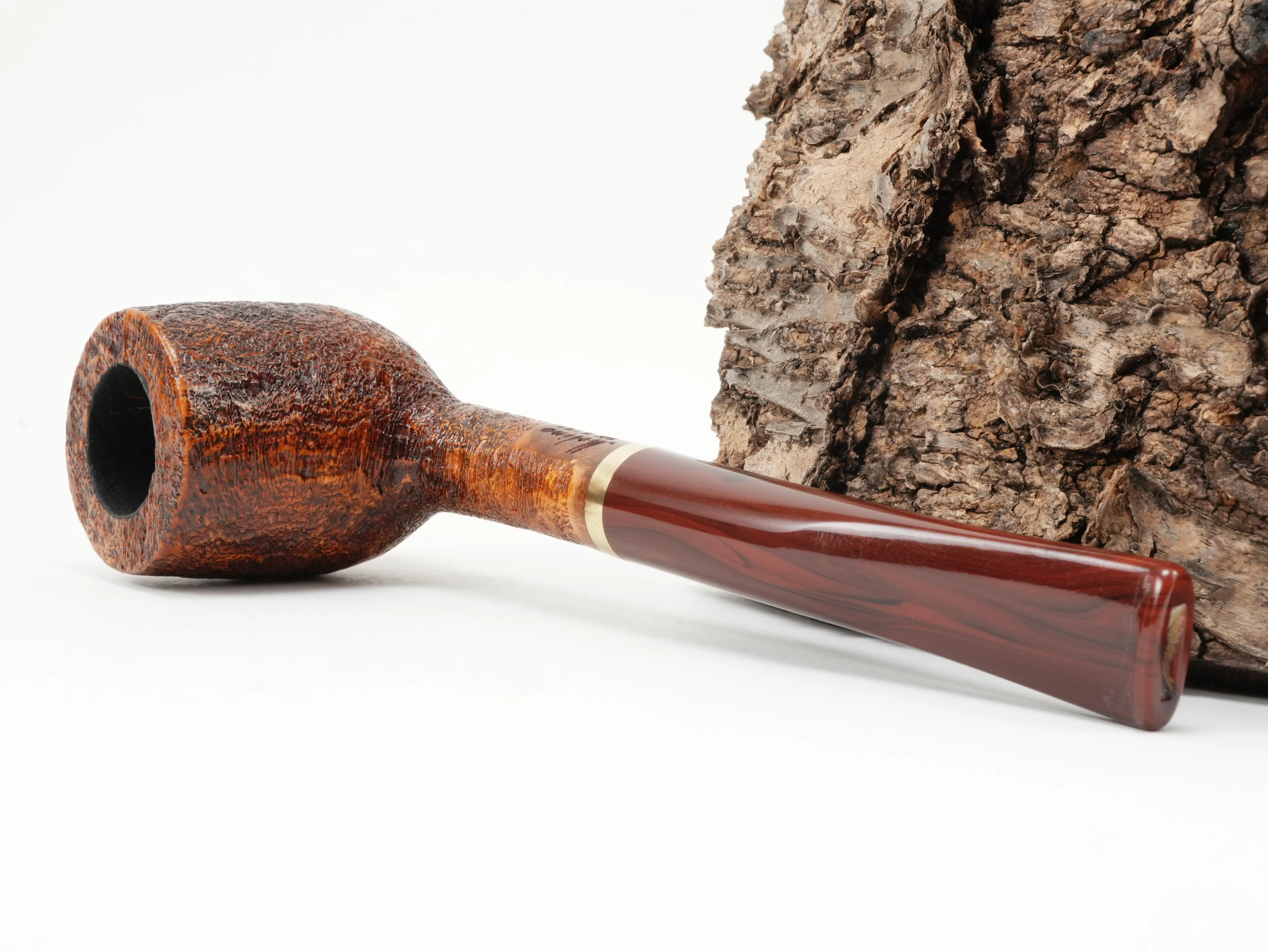 Molina Striato Pfeife sand braun 1 – Produktbild 5