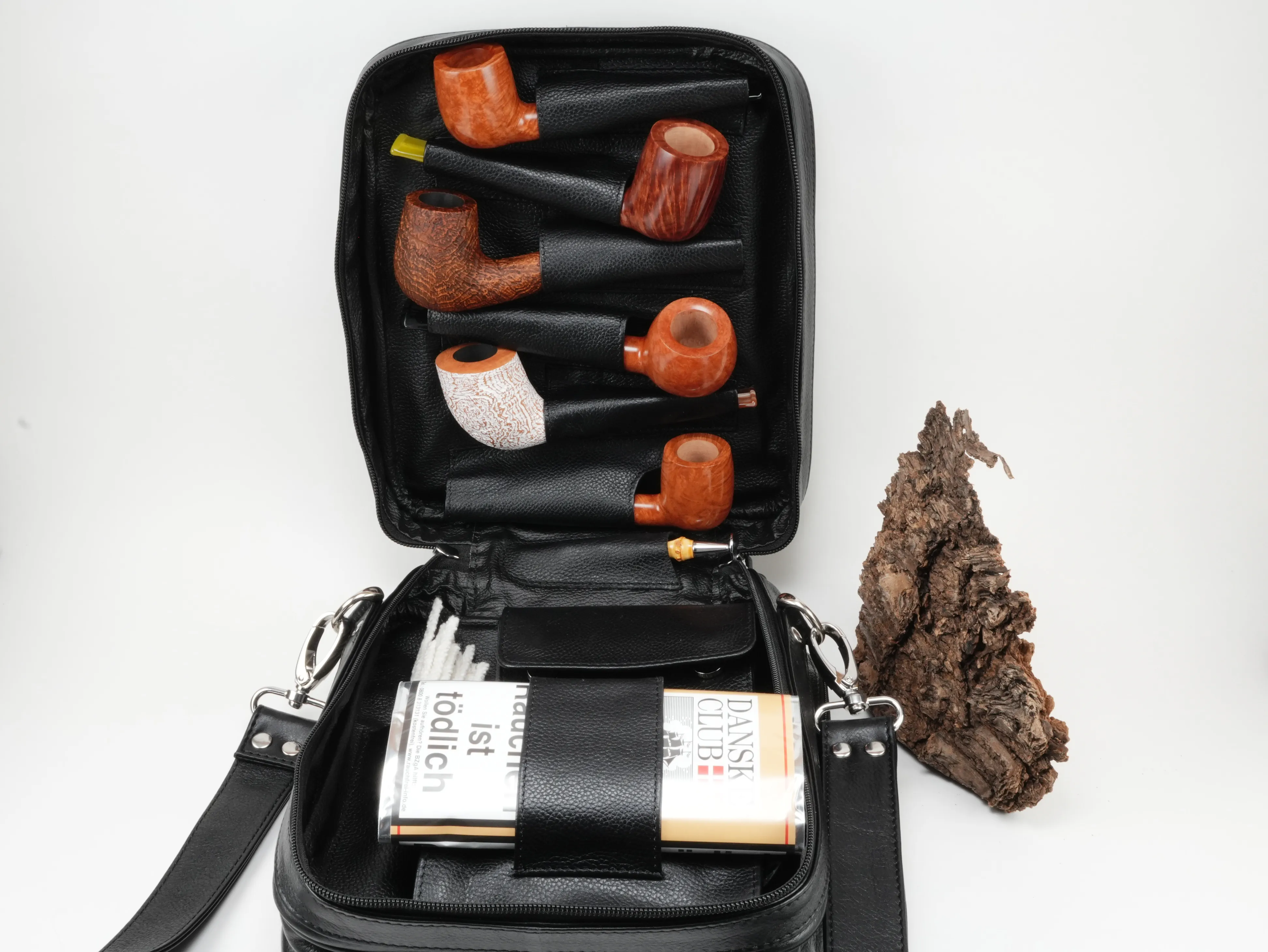 Guy Janot Pfeifentasche 11er Schwarz 6035 – Produktbild 2