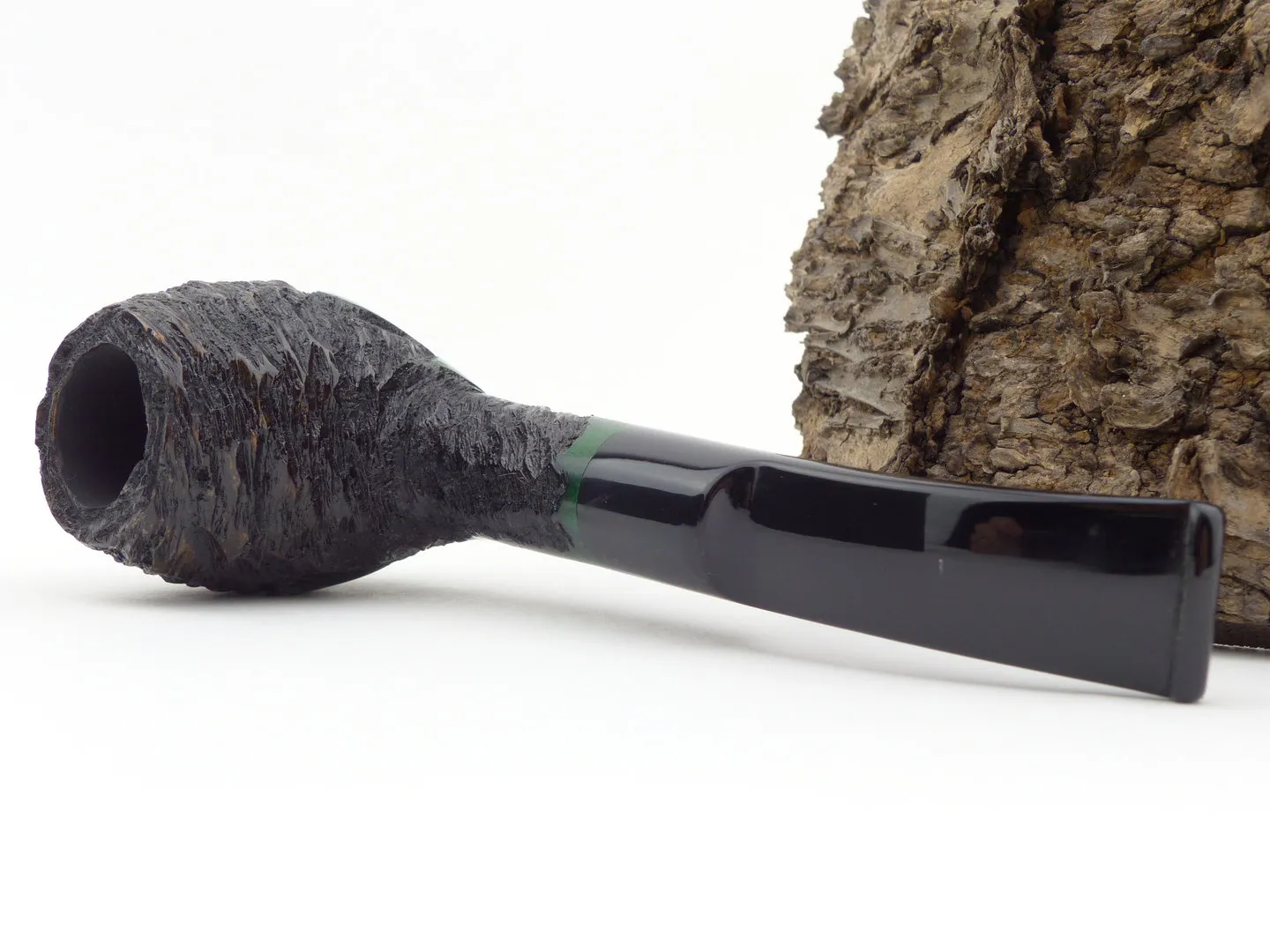 Jean Claude Pfeife Flower schwarz-grün – Produktbild 5