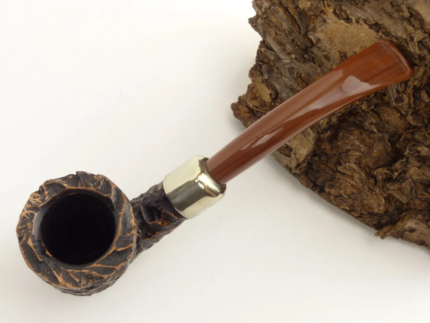 Peterson Pfeife Derry Rustic 128 – Produktbild 3