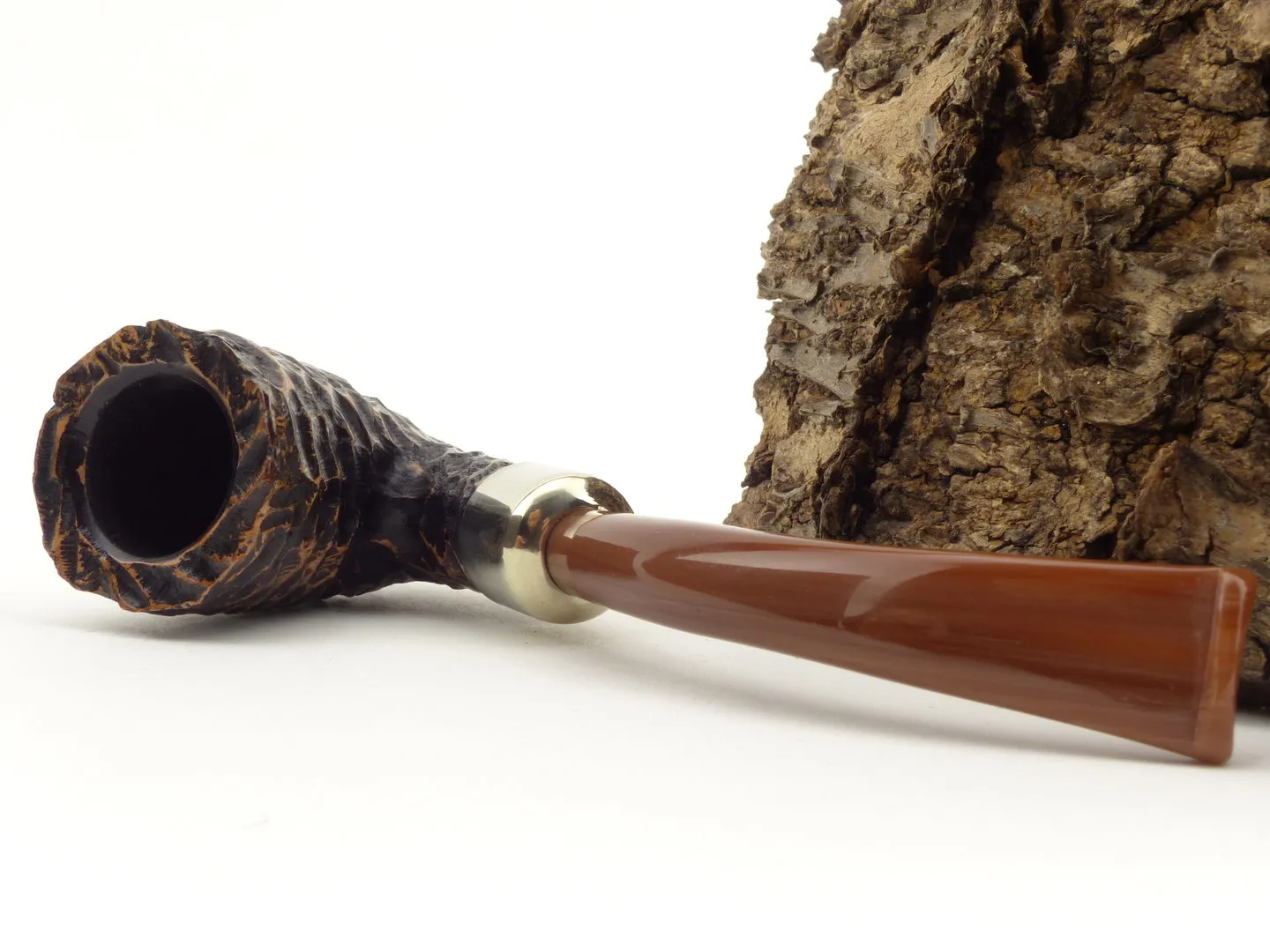 Peterson Pfeife Derry Rustic 128 – Produktbild 5