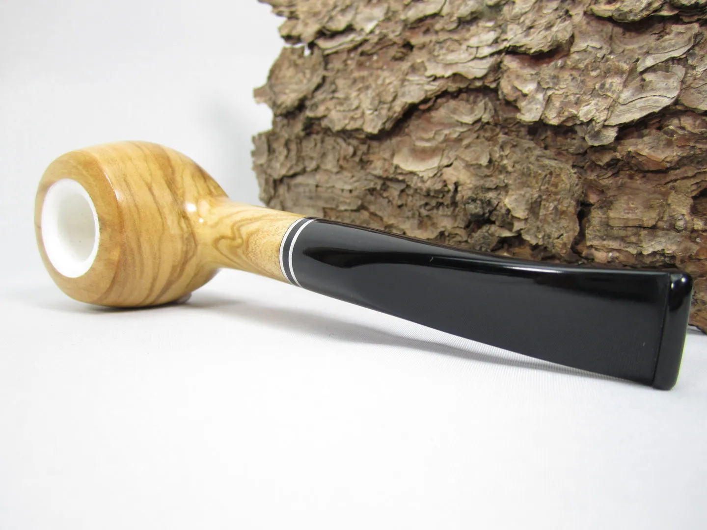 Passatore Olive Pfeife Half-Bent – Produktbild 5