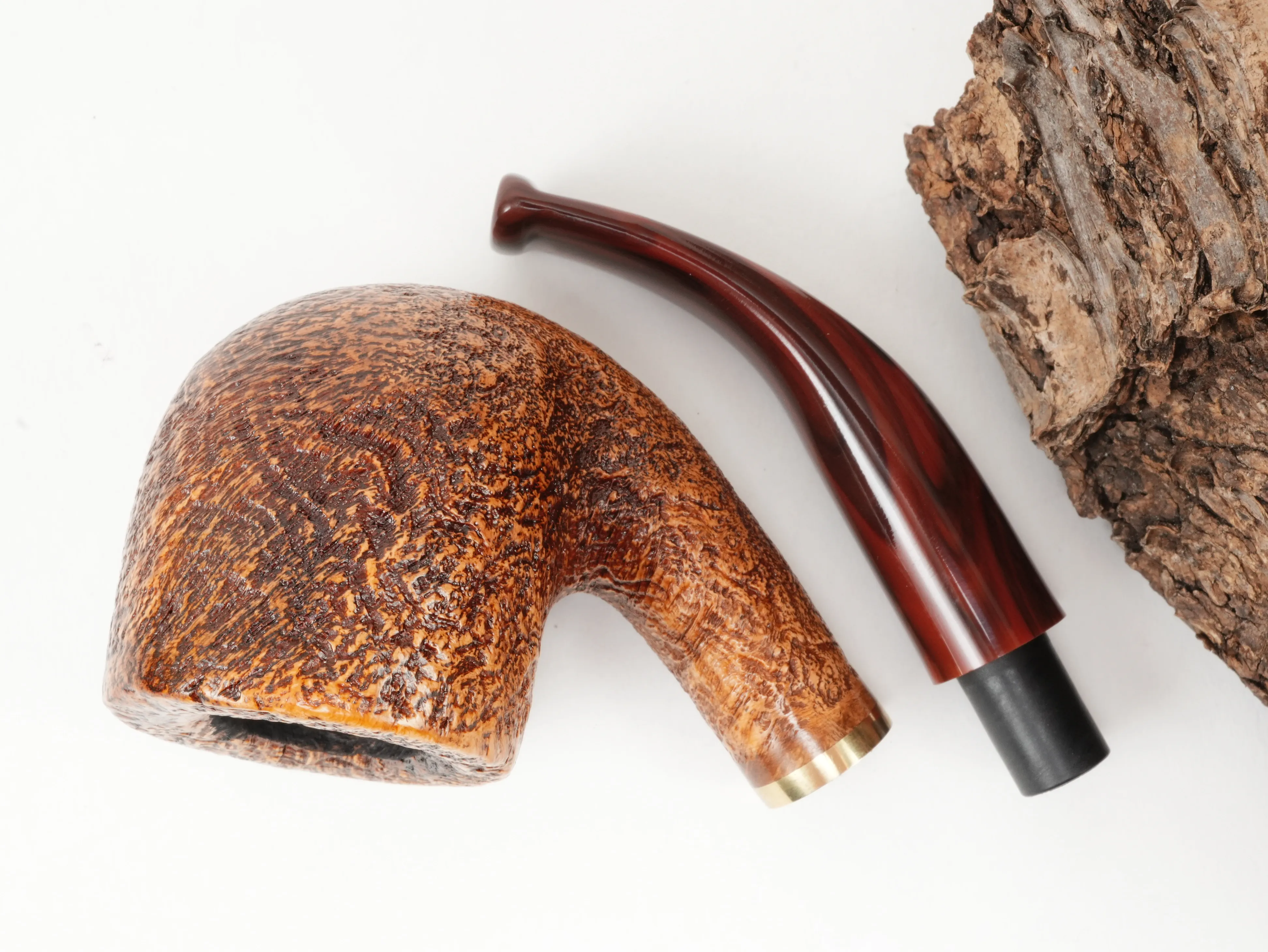 Molina Striato Pfeife sand braun 12 – Produktbild 9