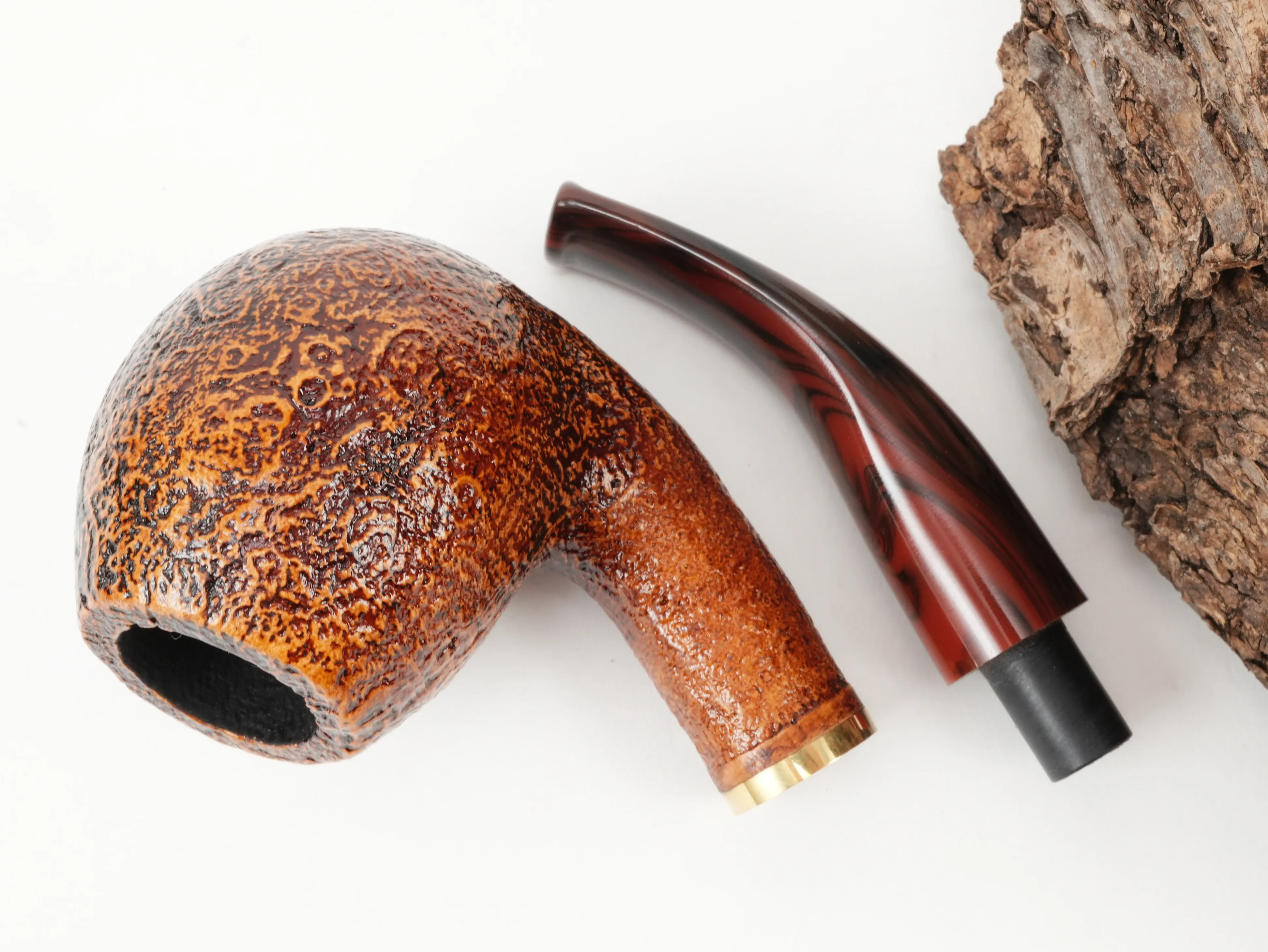 Molina Striato Pfeife sand braun 8 – Produktbild 9