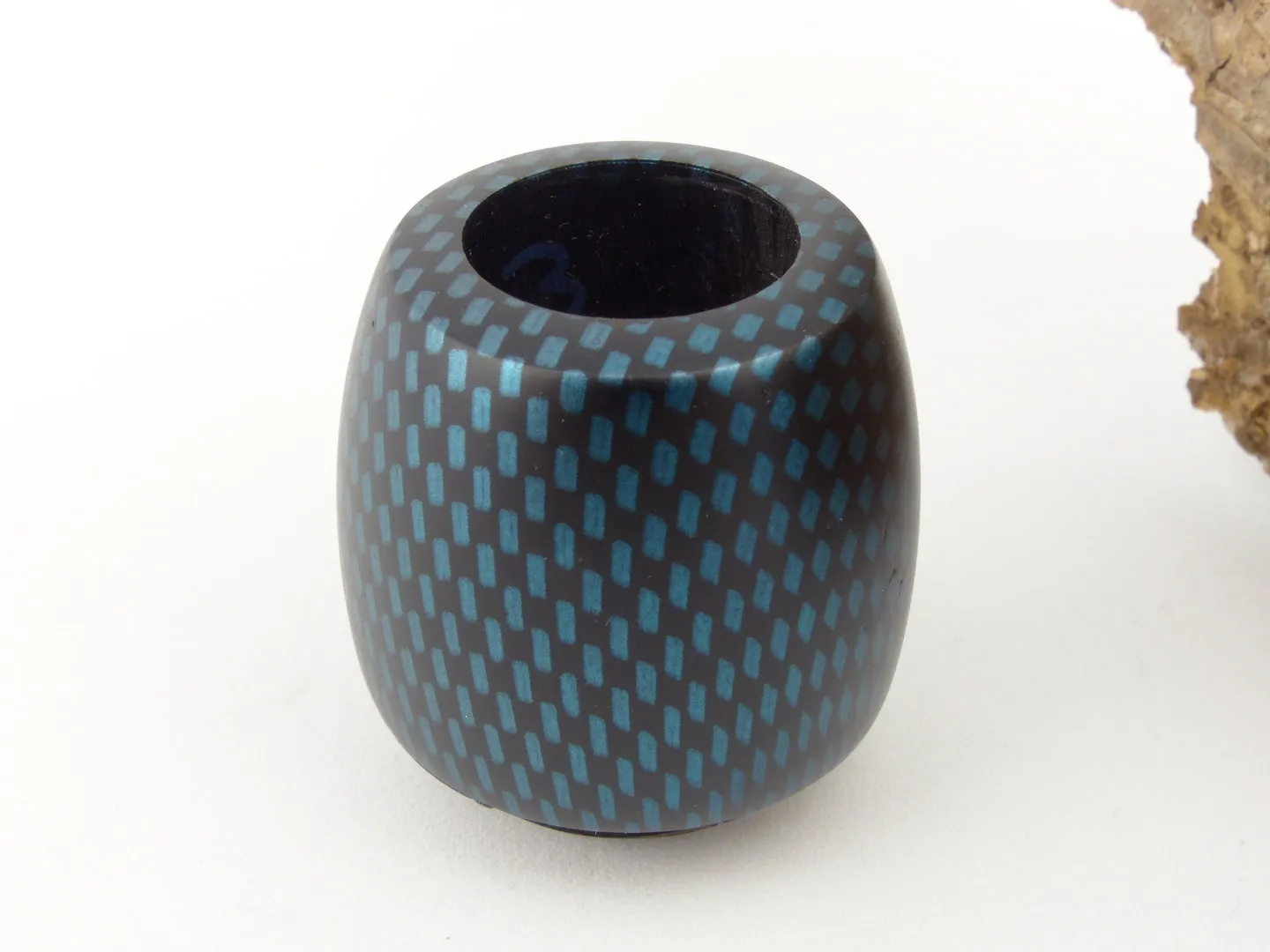 Falcon Pfeifen Kopf Billiard Carbon blau