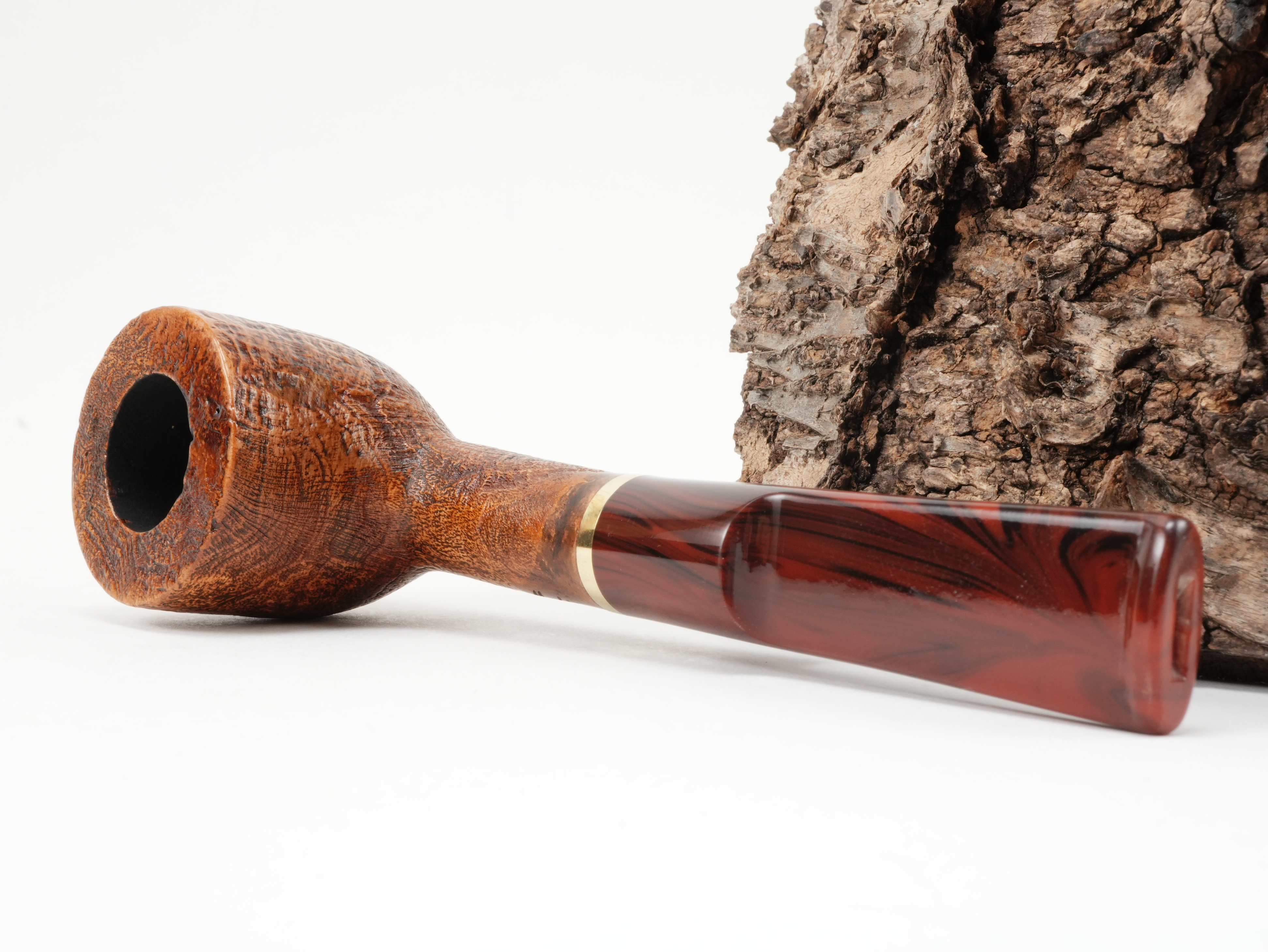 Molina Striato Pfeife sand braun 3