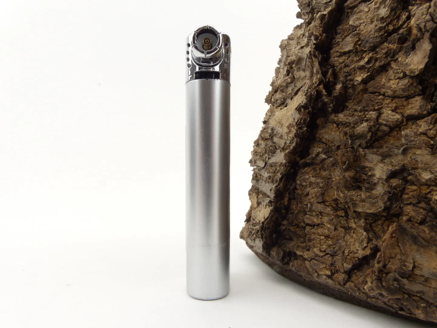 Atomic Pfeifenfeuerzeug silber – Produktbild 2