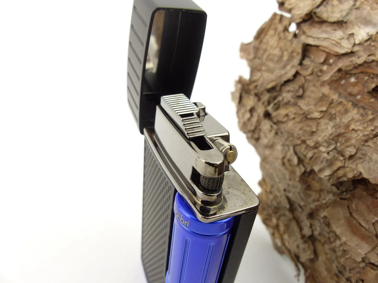 Colibri Pfeifenfeuerzeug schwarz blau – Produktbild 6