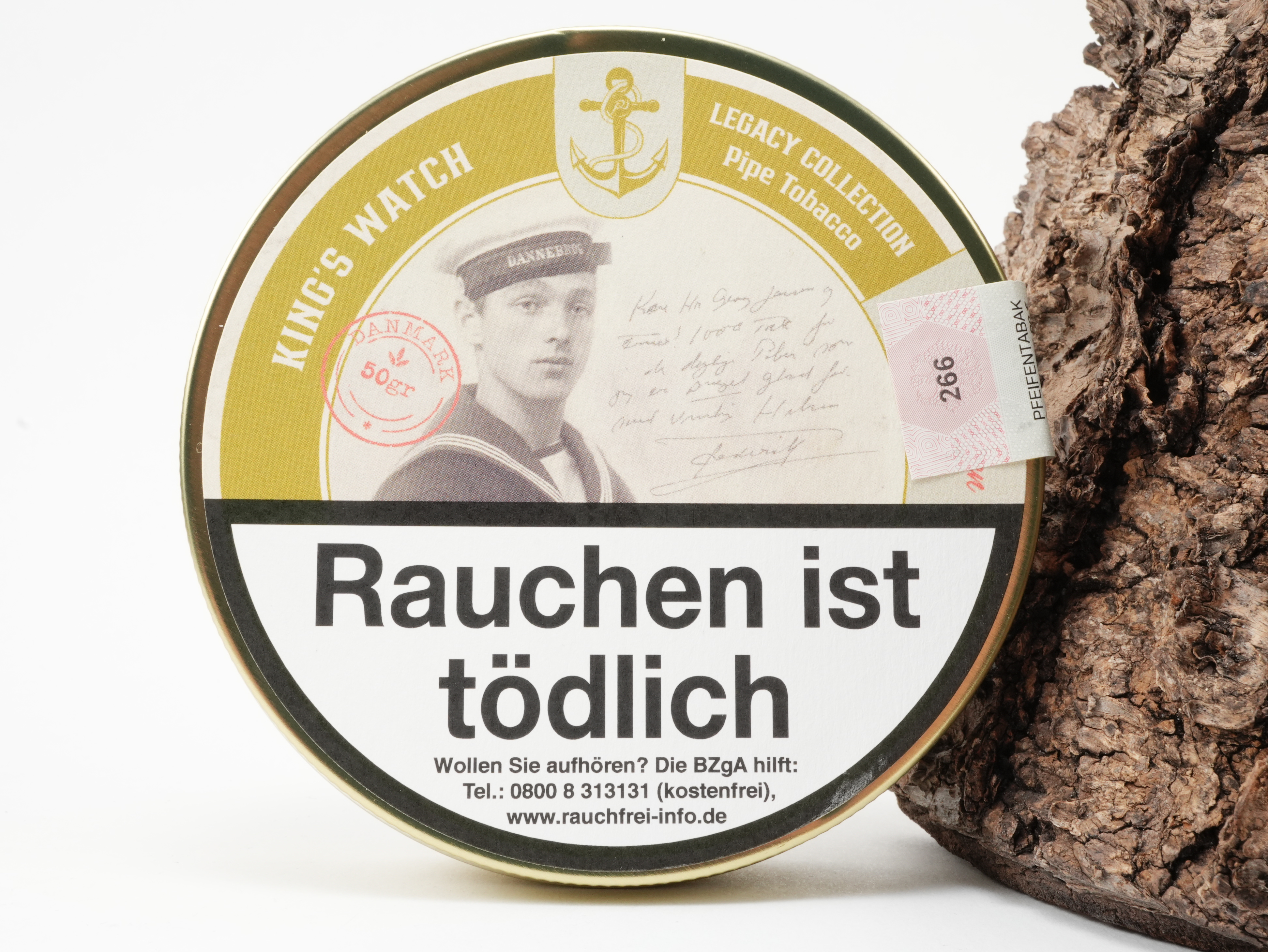 Per G. Jensen Tobacco Legacy Collection King's Watch 50g 