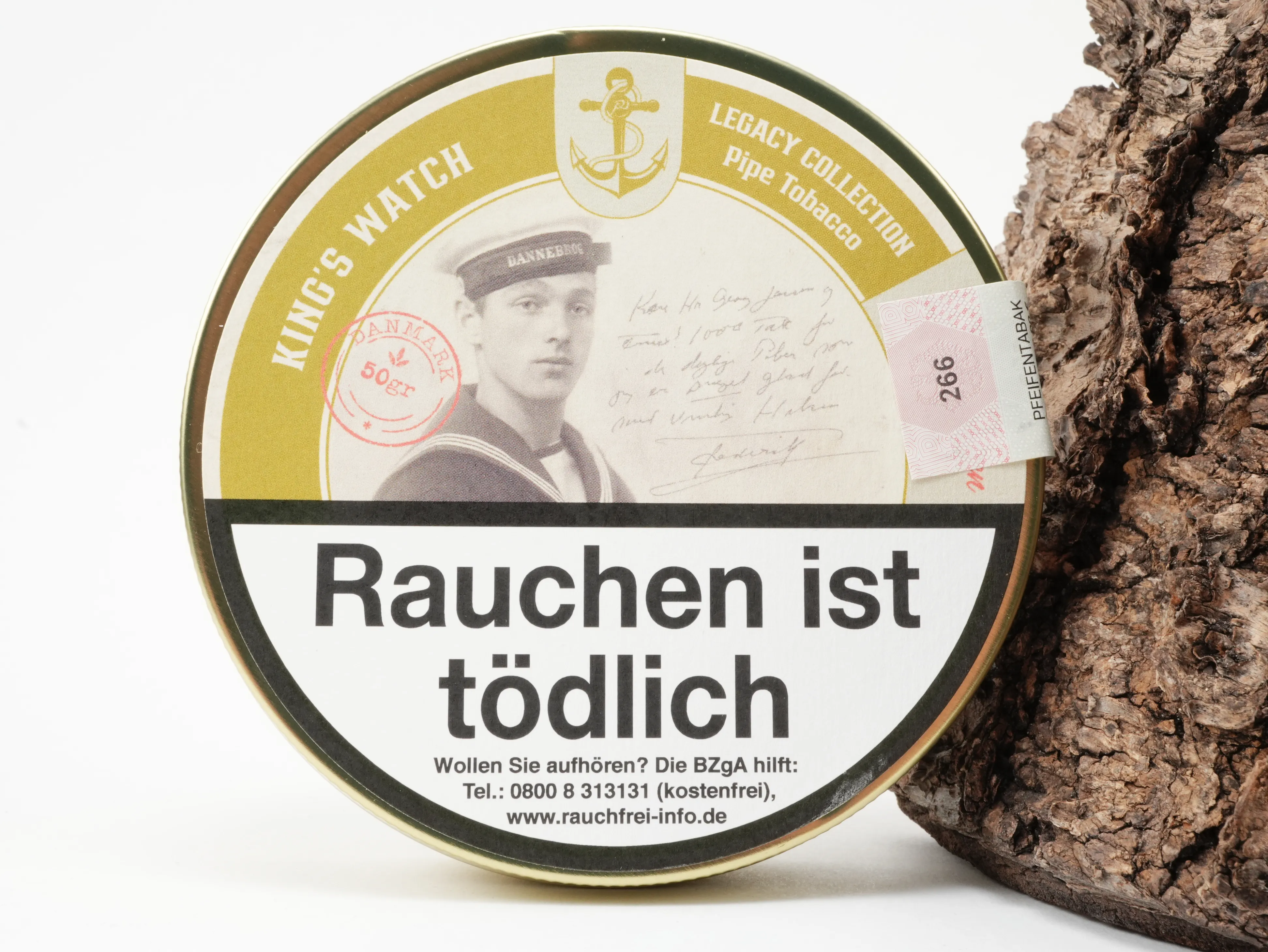 Per G. Jensen Tobacco Legacy Collection King's Watch 50g 