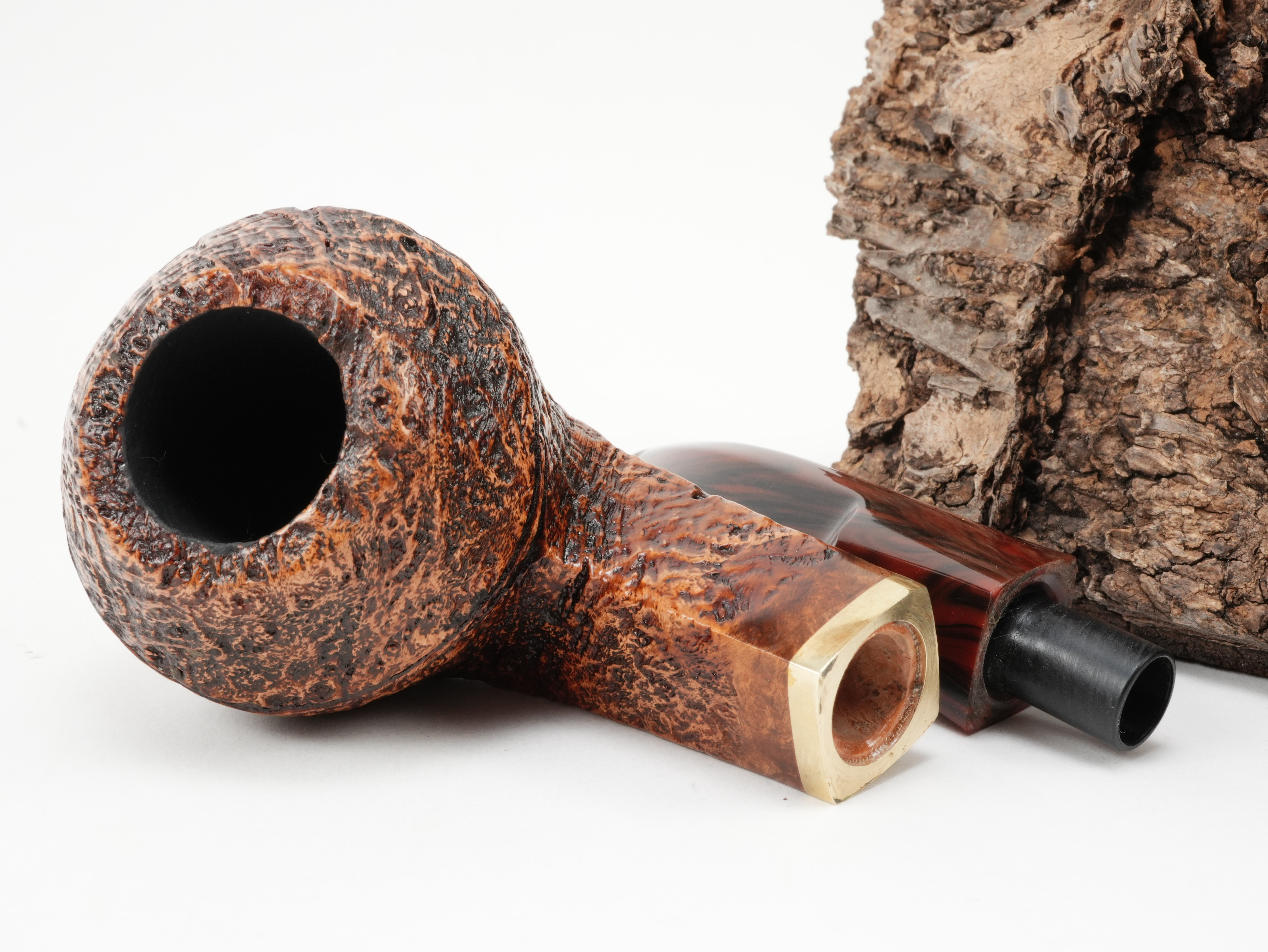 Molina Striato Pfeife sand braun 5