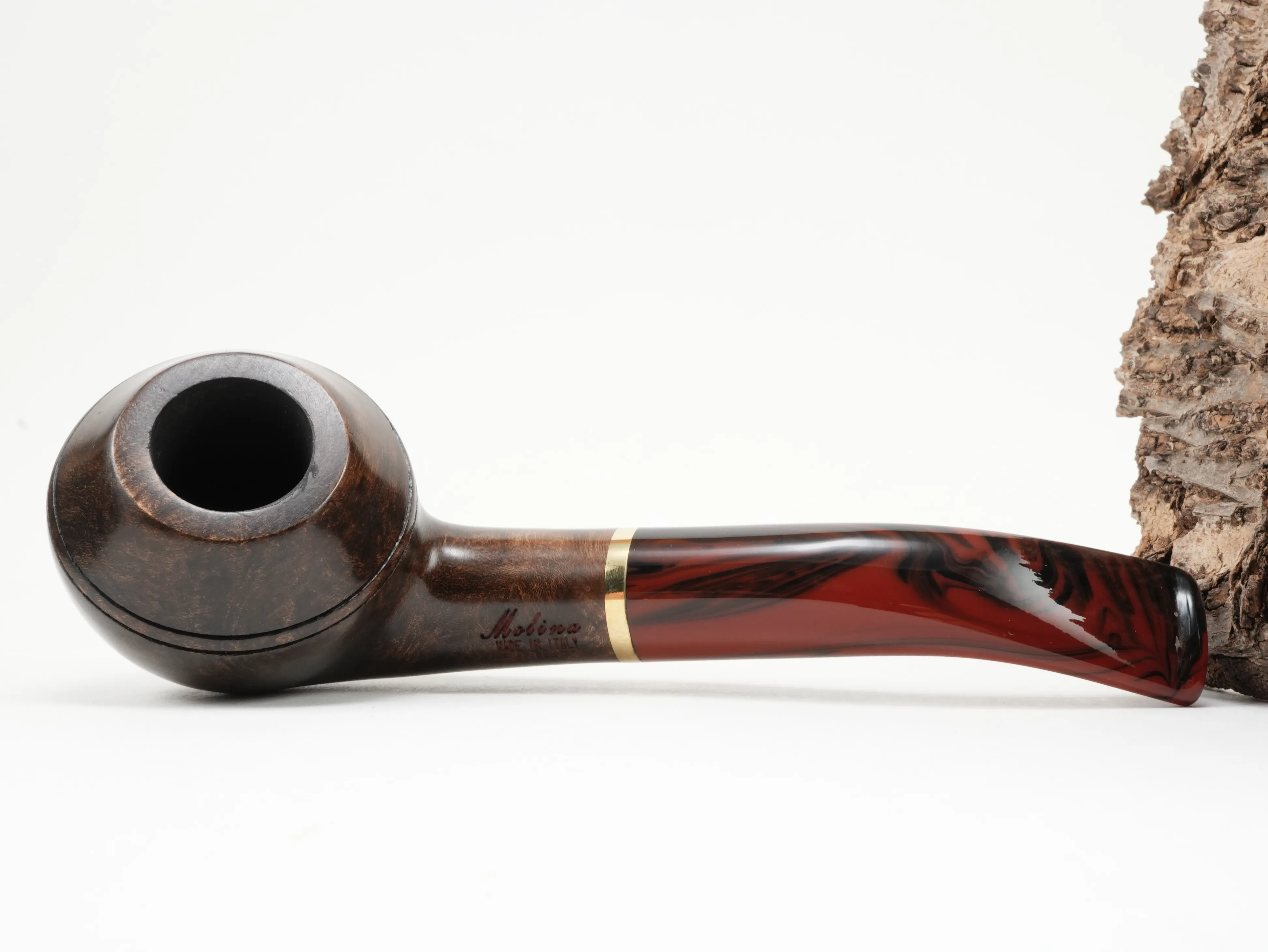 Molina Striato Pfeife dunkelbraun 6 – Produktbild 6