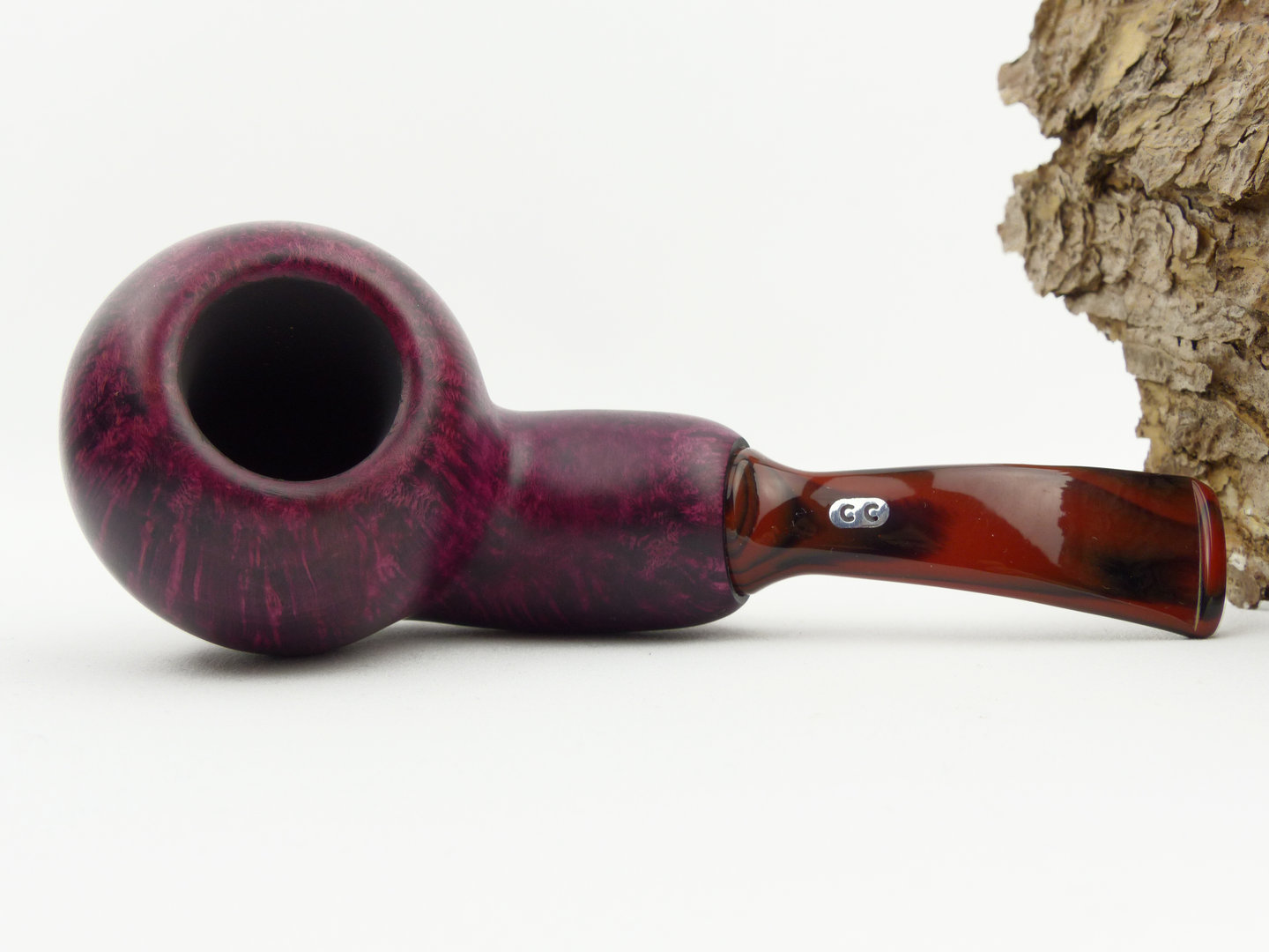 Chacom Reverse Calabash Pfeife violett – Produktbild 6