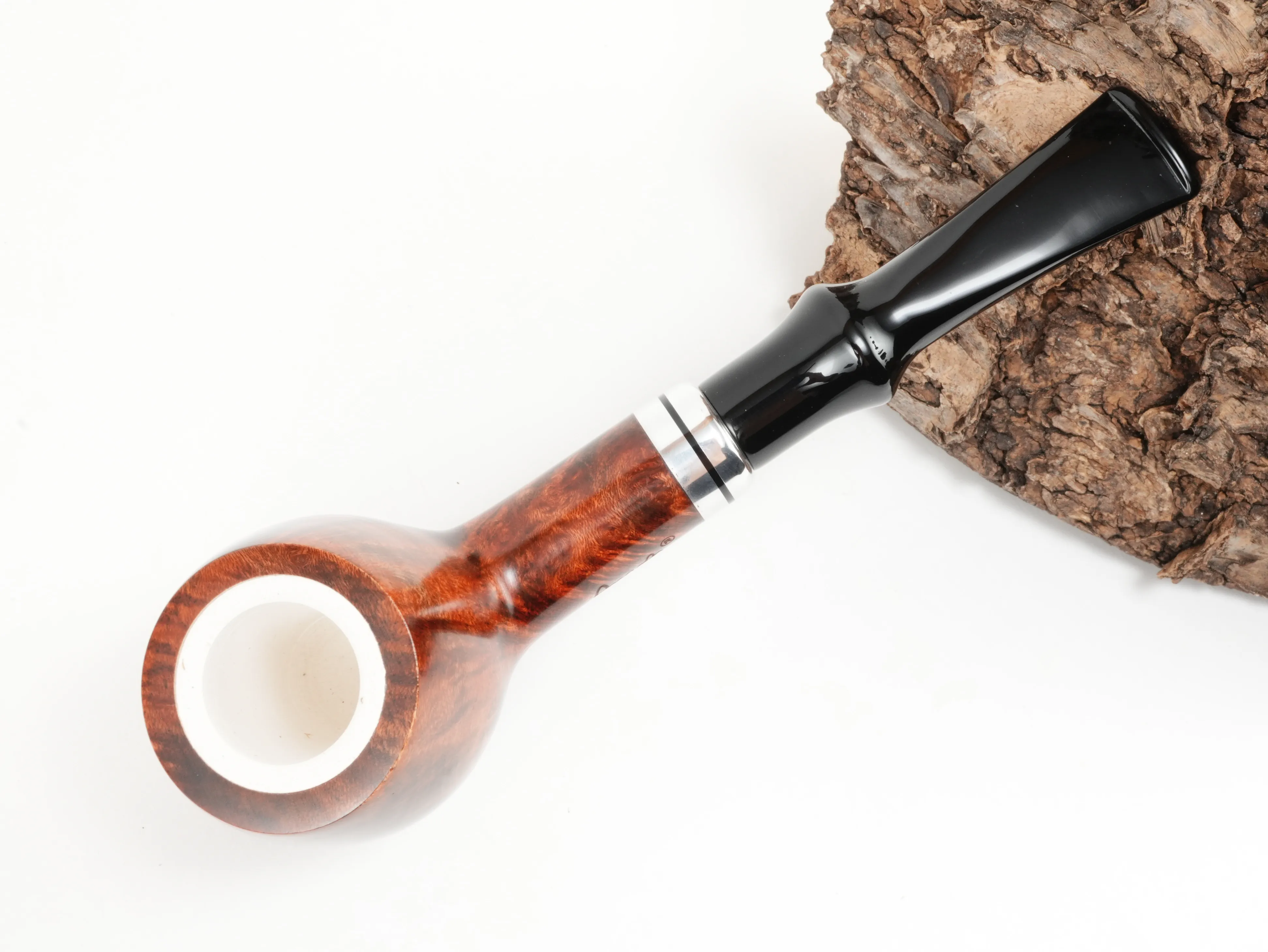 Angelo Pfeife mit Meerschaumeinsatz und Tasche 300015 – Produktbild 3