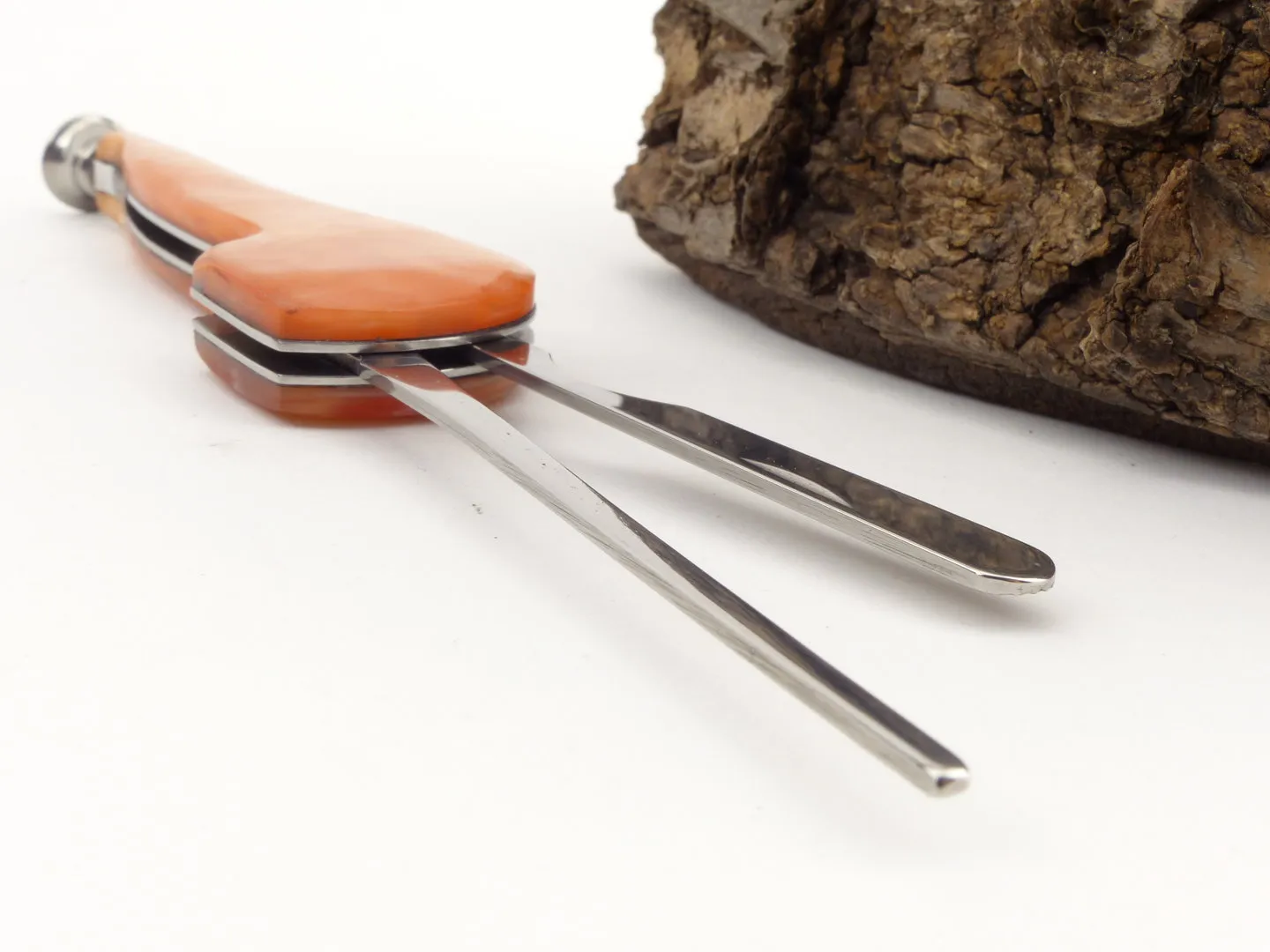 Pfeifenbesteck in Pfeifenform orange von JC – Produktbild 5