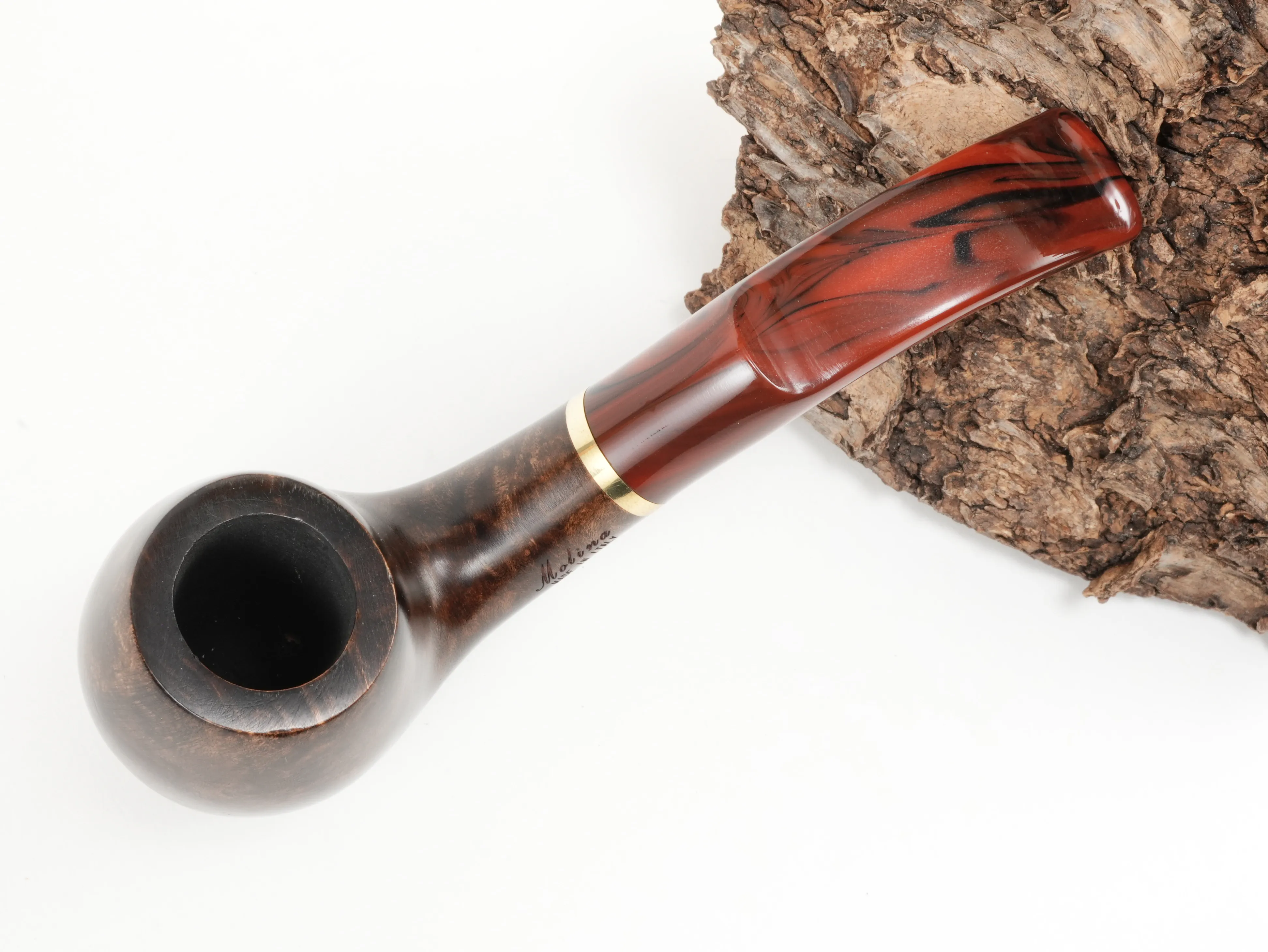 Molina Striato Pfeife dunkelbraun 11 – Produktbild 3
