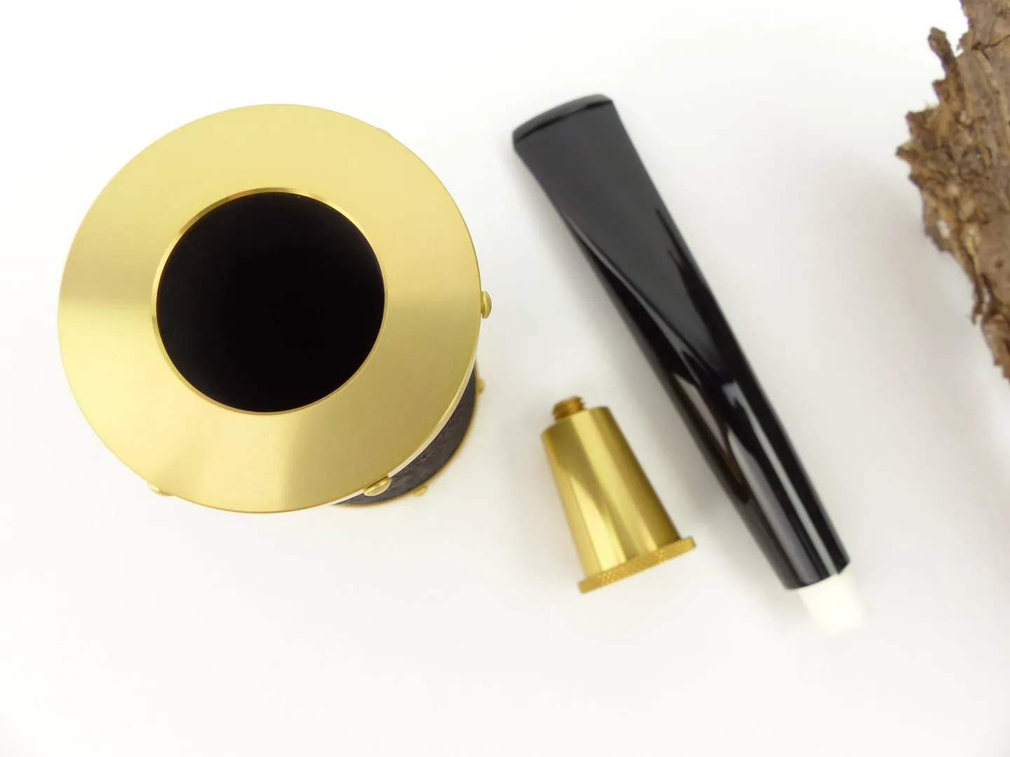 Tsuge Pfeife Yoroi sand gold Filter – Produktbild 9
