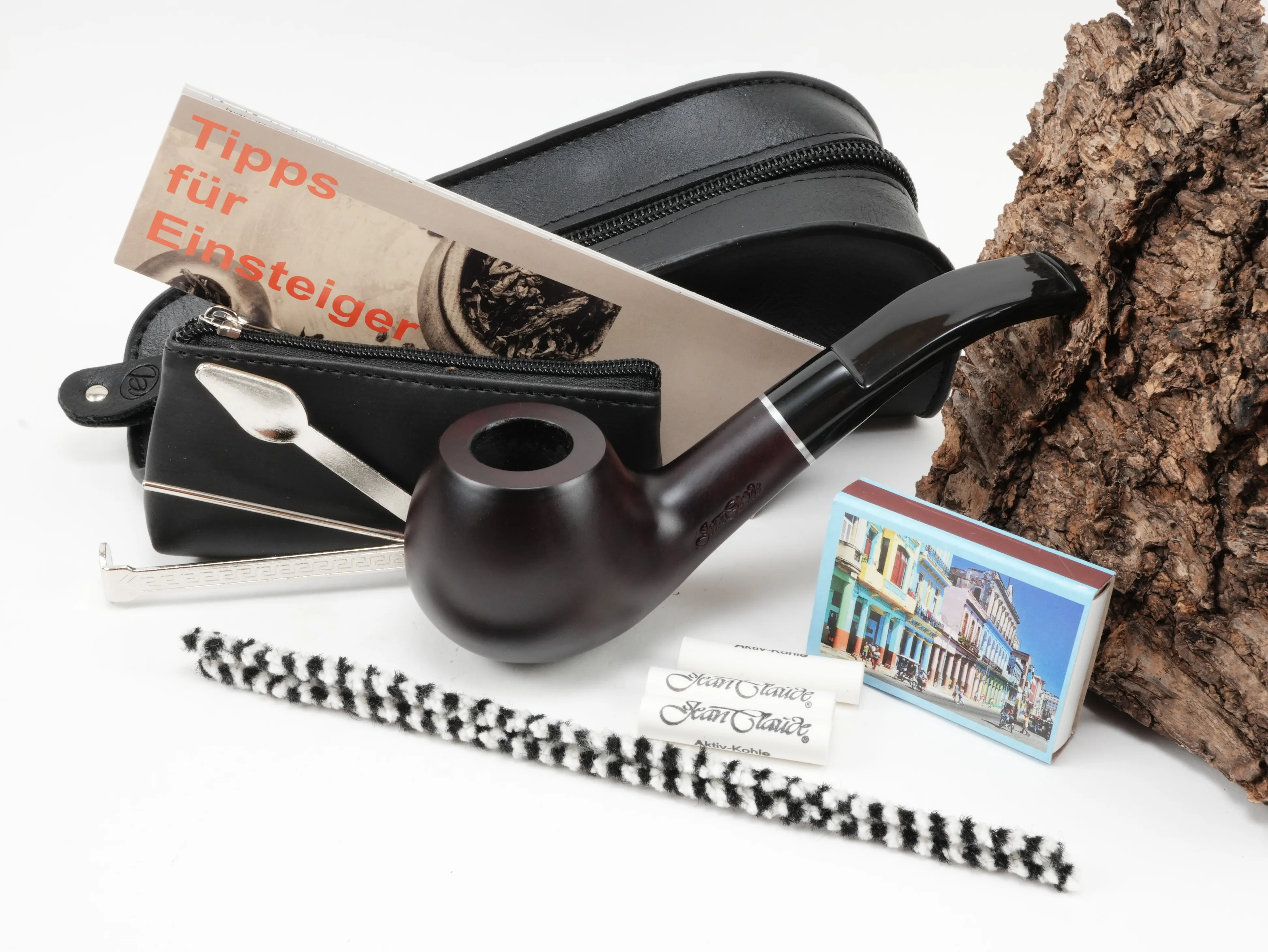 Jean Claude Pfeifen Einsteiger Set mit Tasche 409135