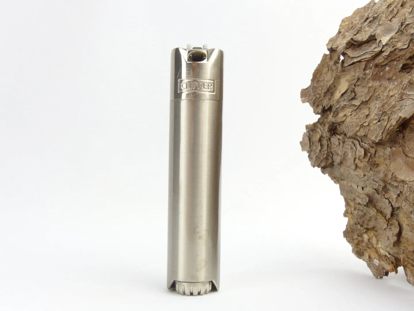 Clipper Pfeifenfeuerzeug gun metal mit Box – Produktbild 4