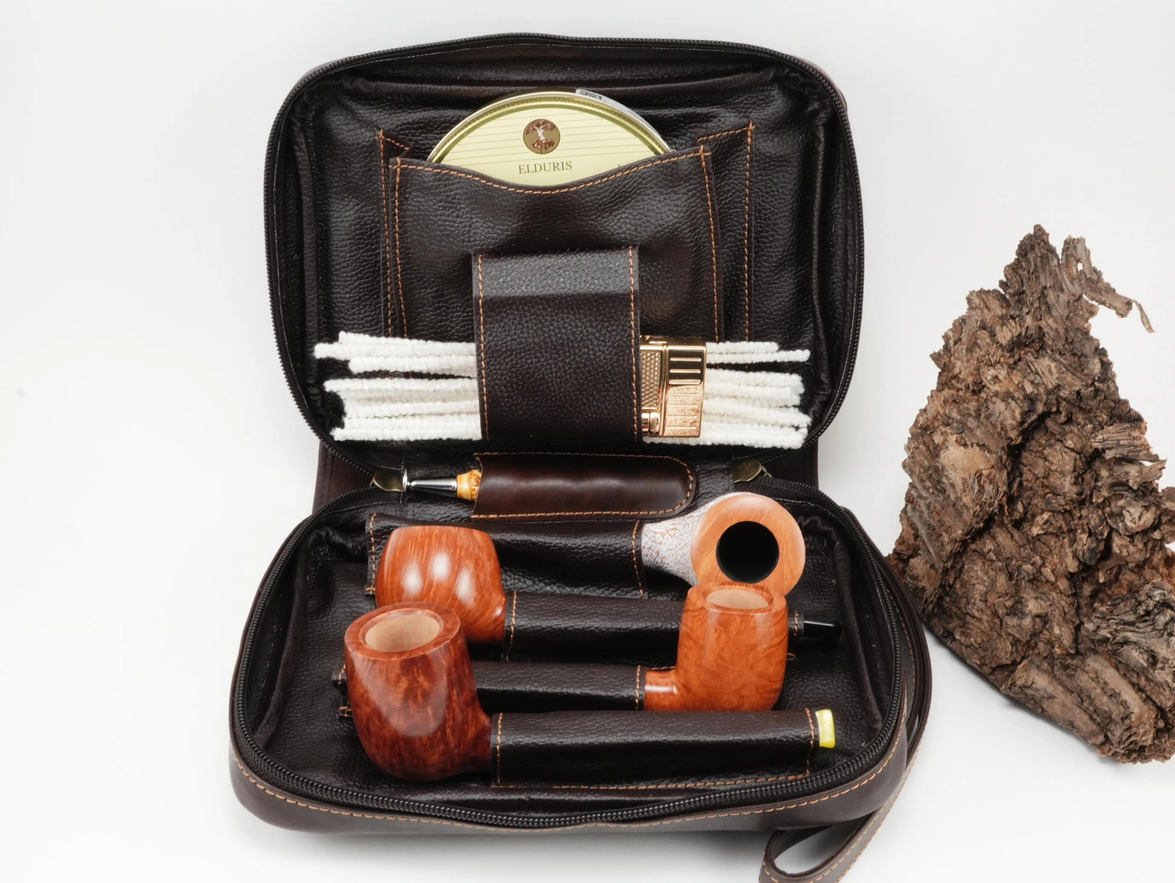Guy Janot Pfeifentasche 4er Crazy Horse 6849 – Produktbild 2
