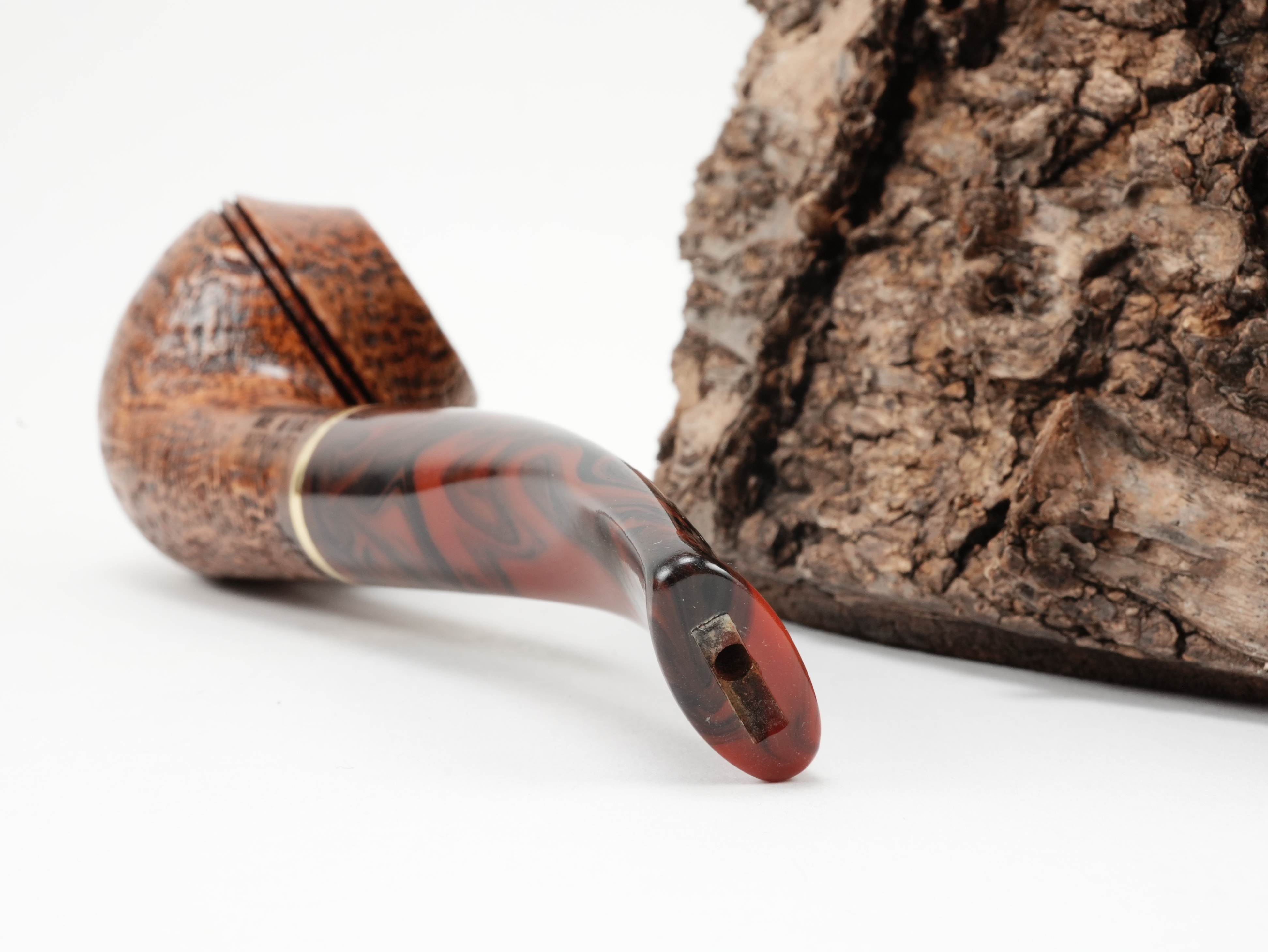 Molina Striato Pfeife sand braun 6