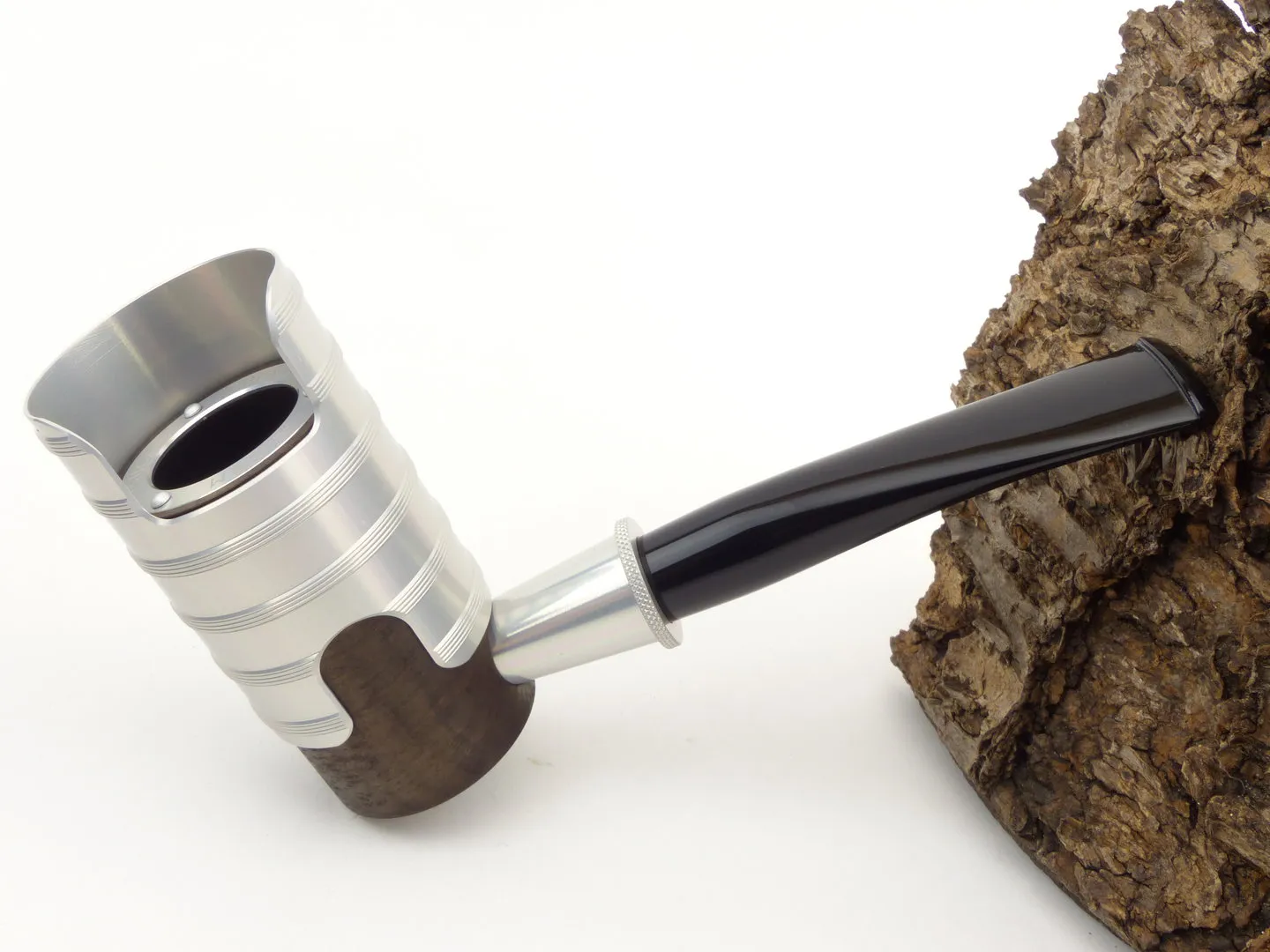Tsuge Pfeife Thunderstorm silber Filter – Produktbild 4