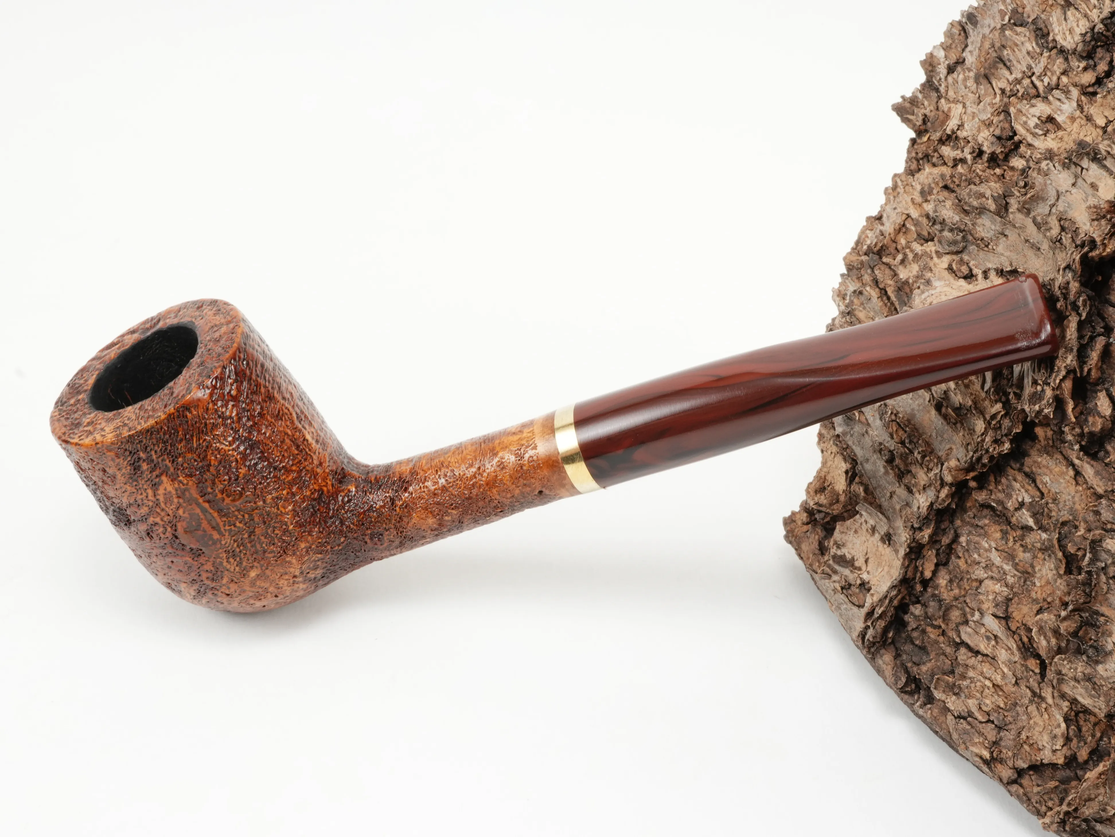 Molina Striato Pfeife sand braun 1