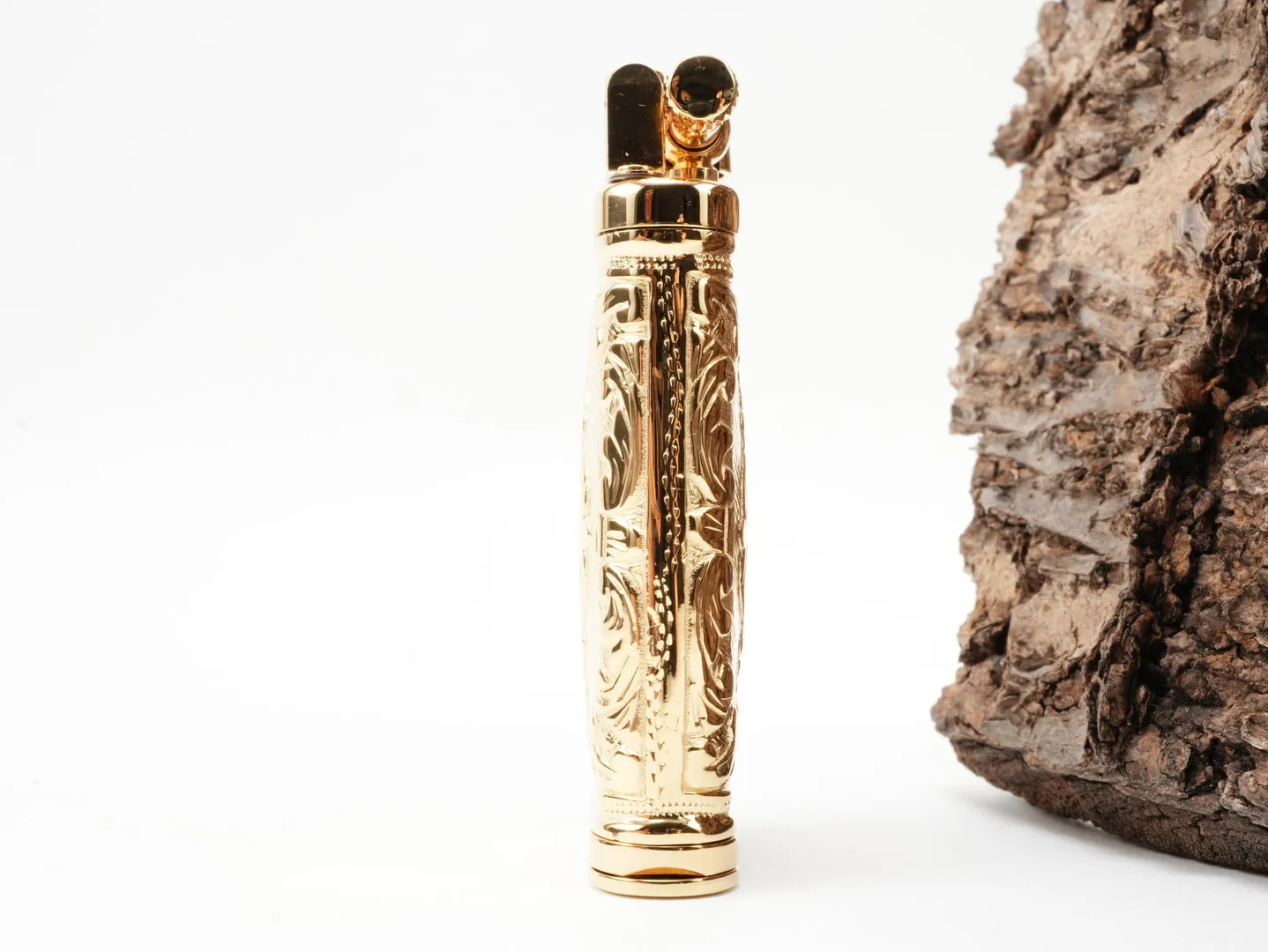 Sillem's Pfeifenfeuerzeug LEA 2 Face Gold Sterling – Produktbild 4