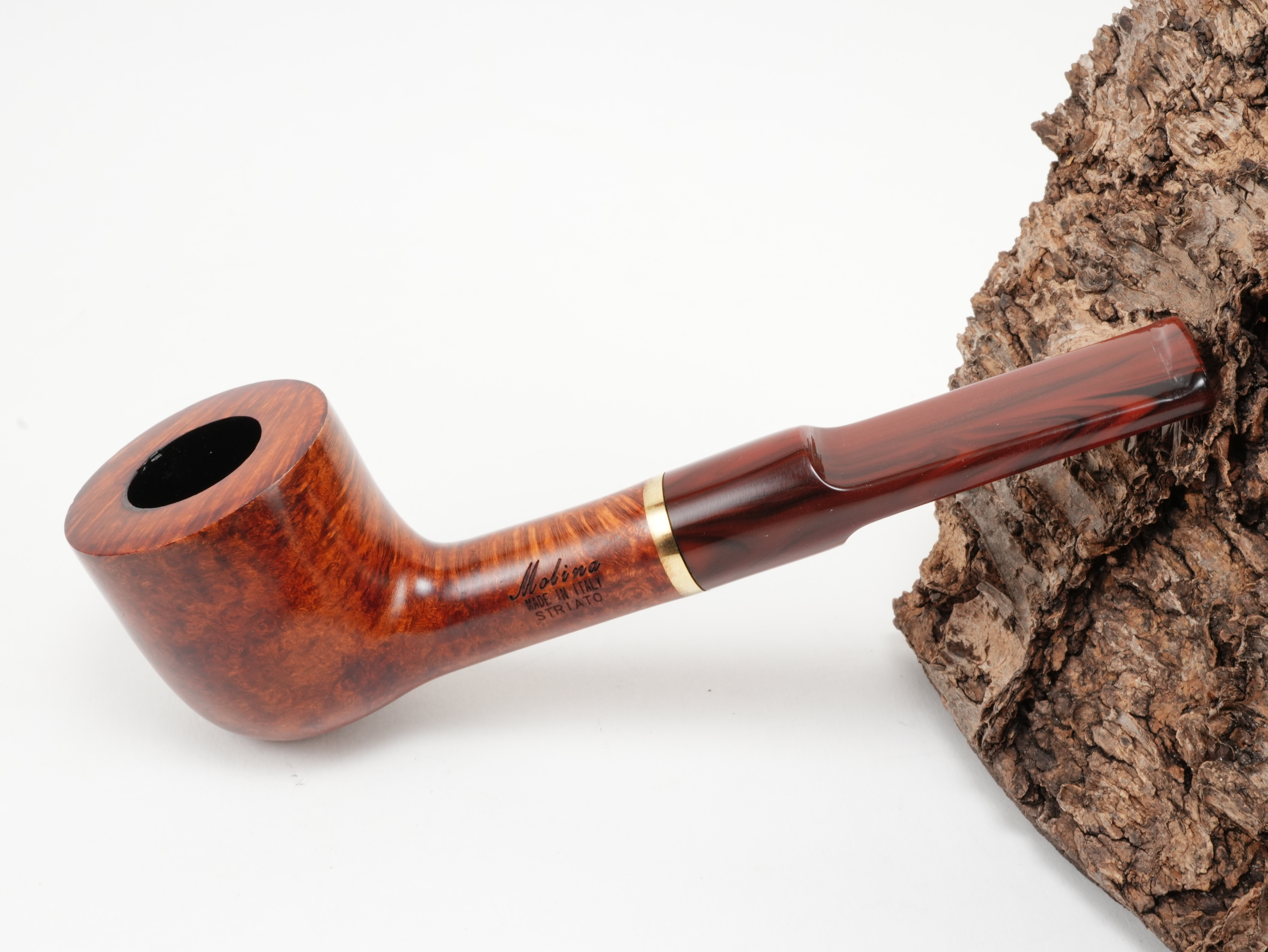Pfeife Molina Striato Terracotta 3 Bild 1