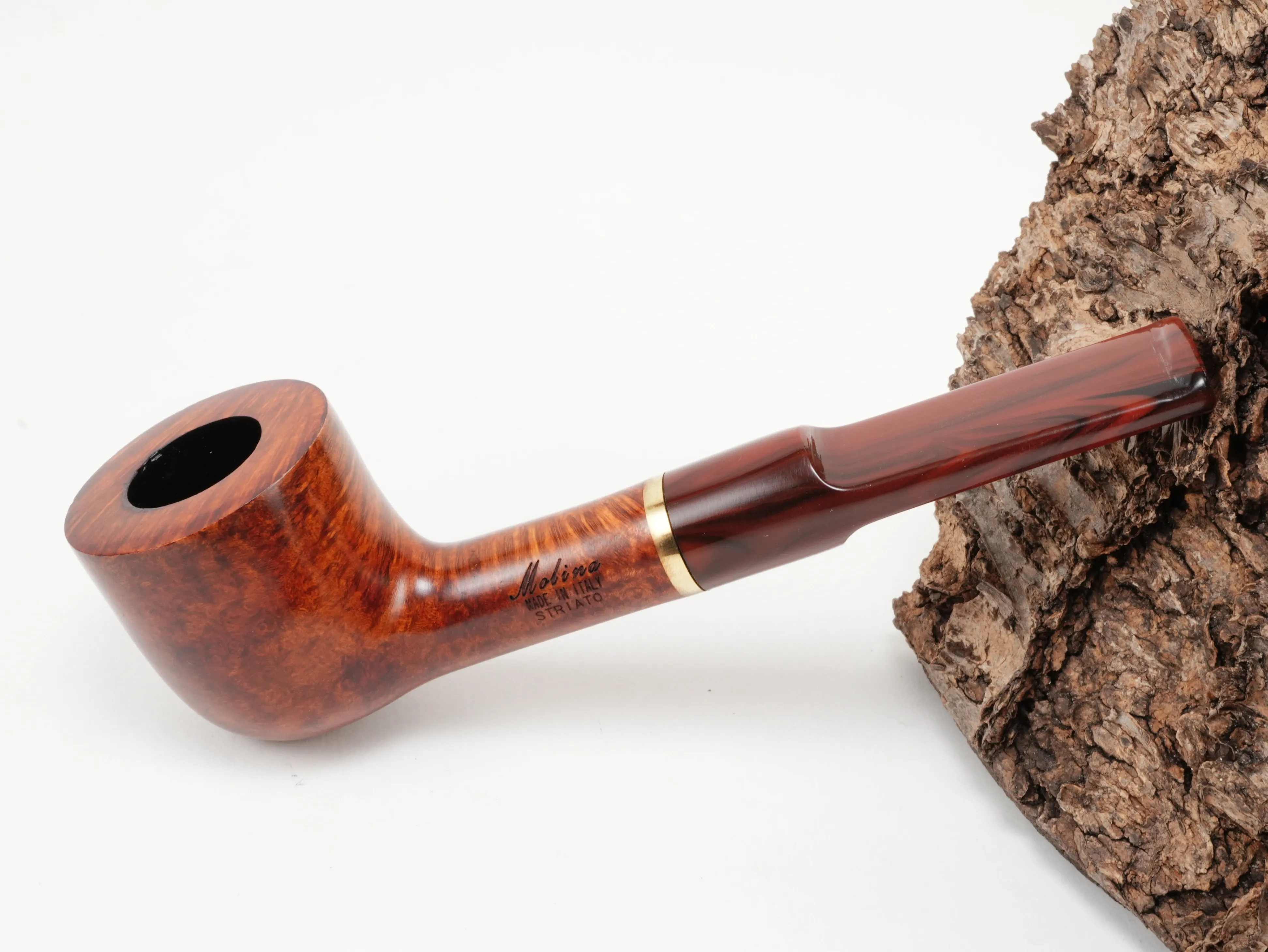Pfeife Molina Striato Terracotta 3 Bild 1
