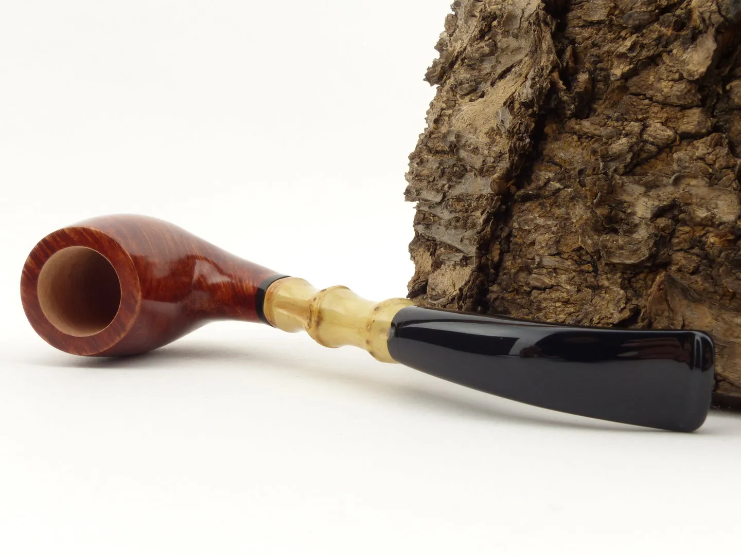 Rattray's Bamboo Pfeife Bent hell – Produktbild 5