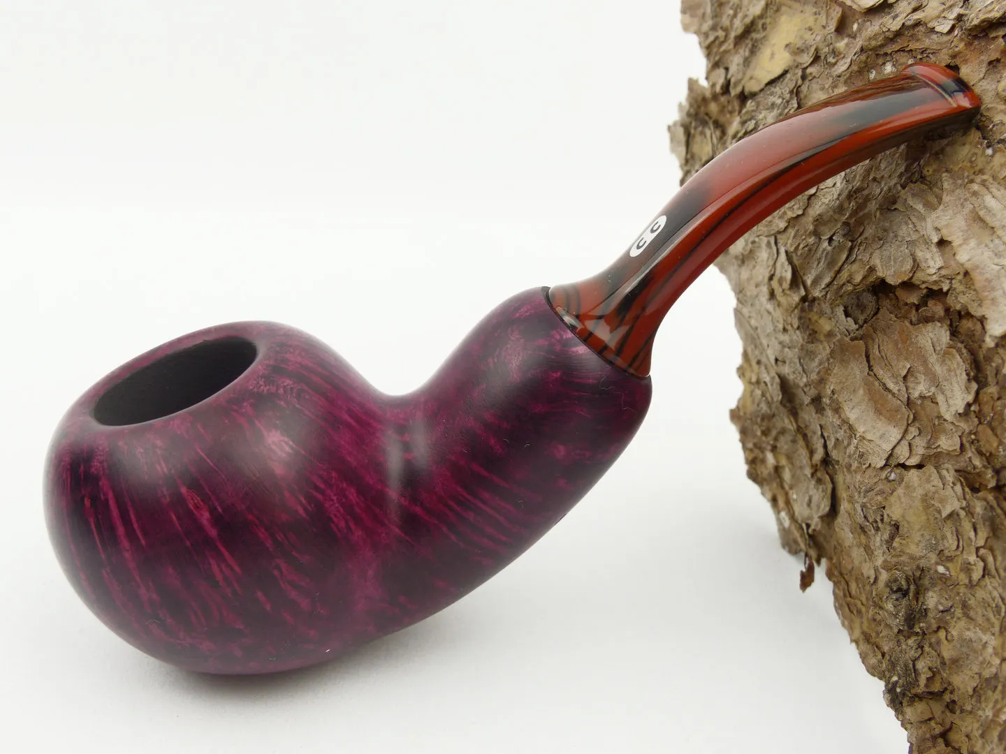 Chacom Reverse Calabash Pfeife violett