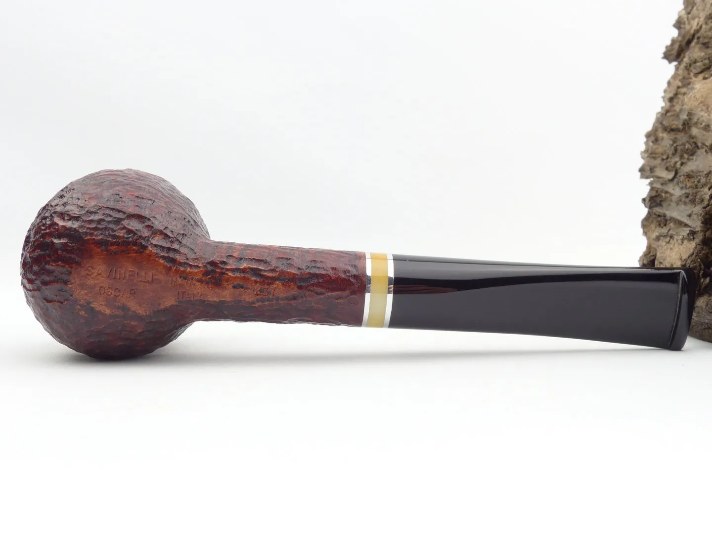 Savinelli New Oscar Pfeife rustic 207 – Produktbild 7
