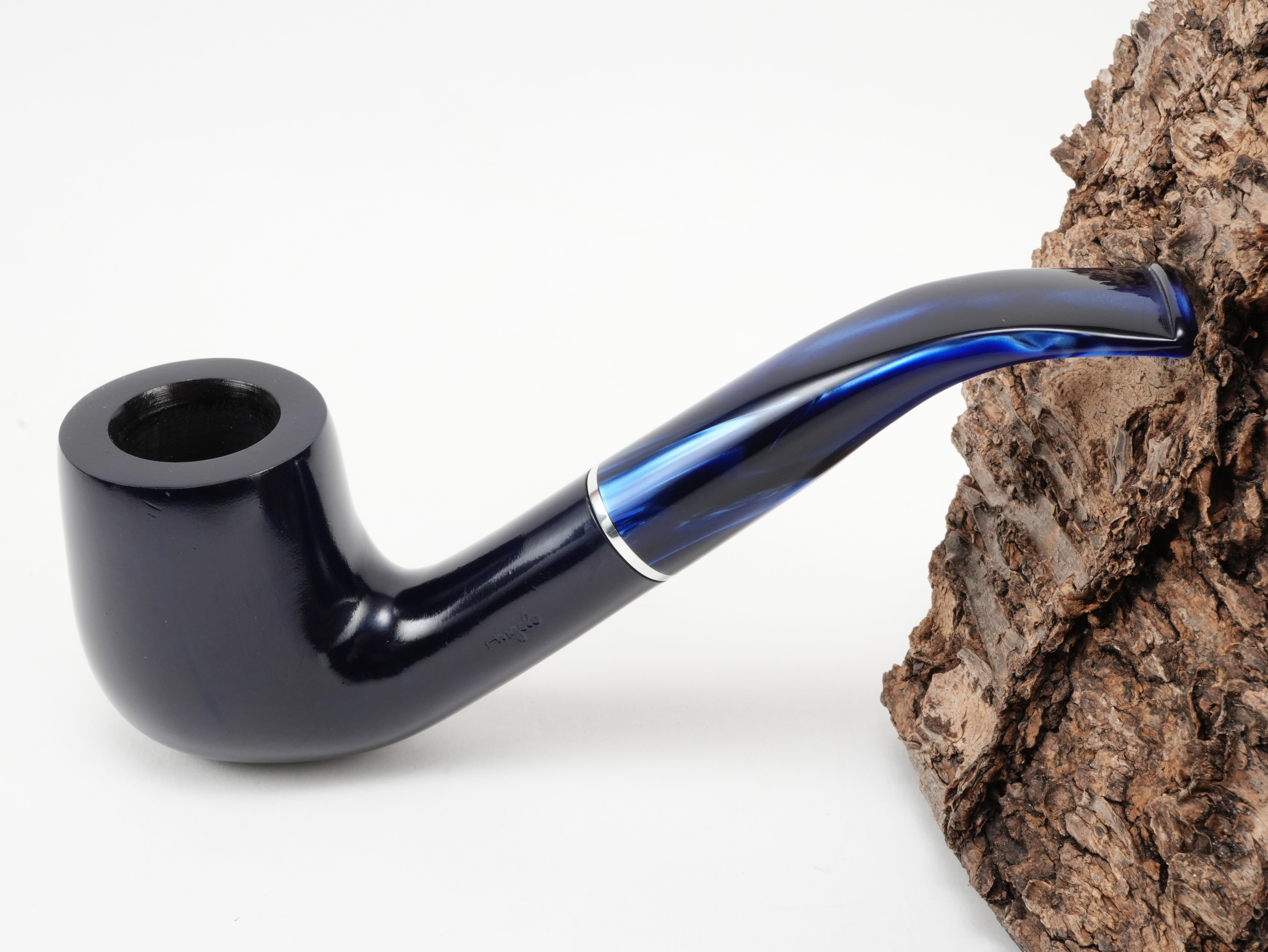 Angelo Pfeife blau glatt 300611