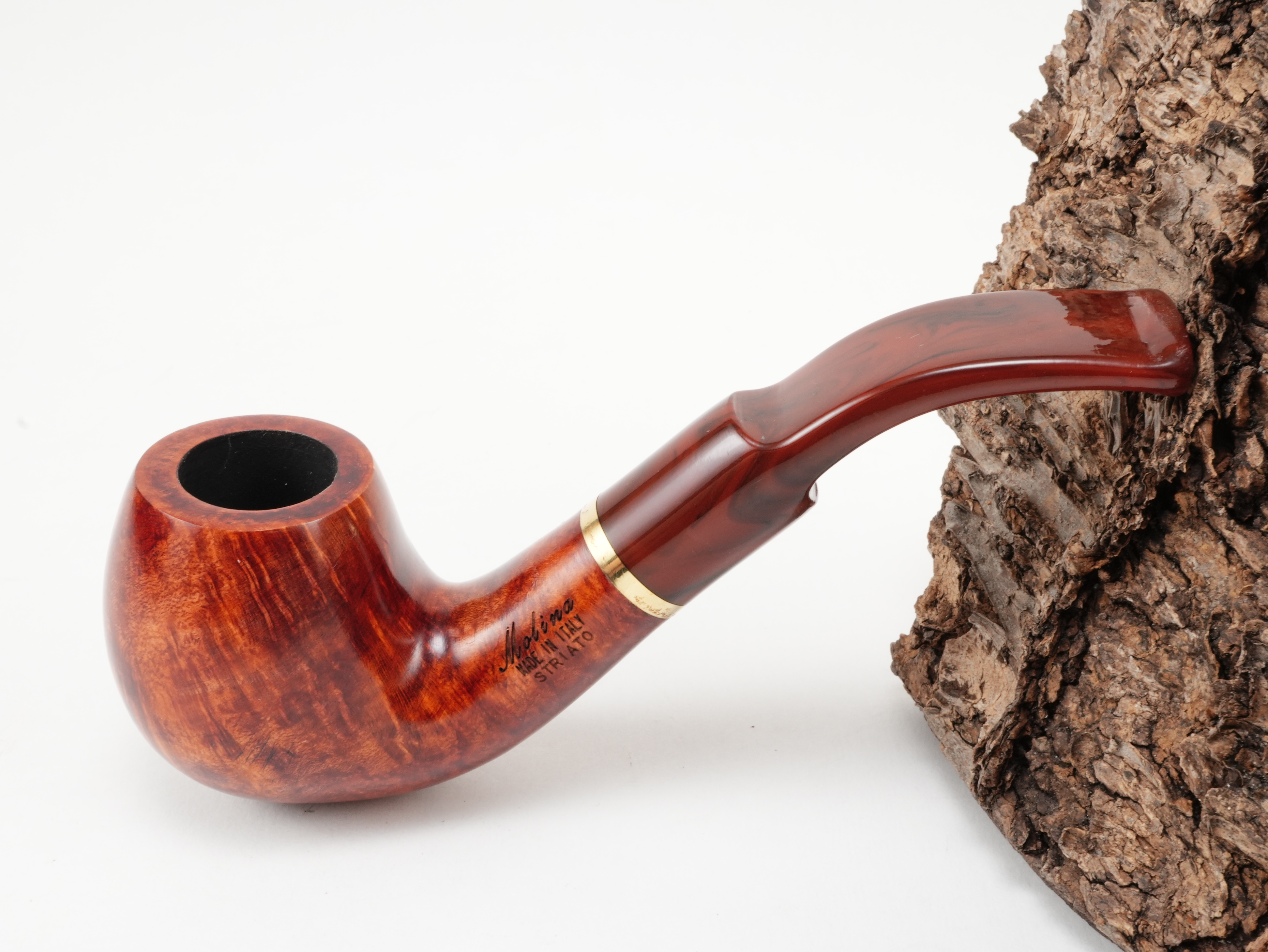 Pfeife Molina Striato Terracotta 11 Bild 1